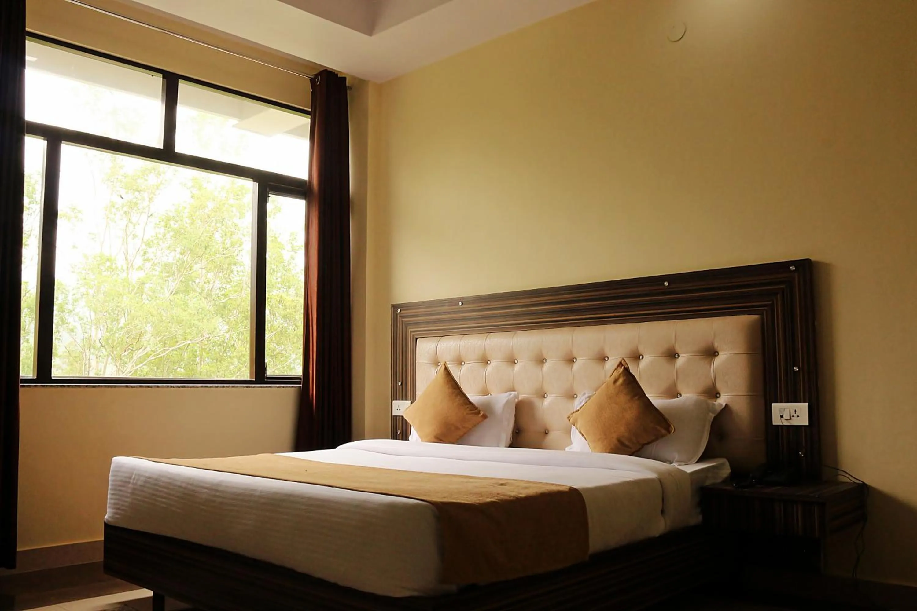 Bed in Hotel Trihari
