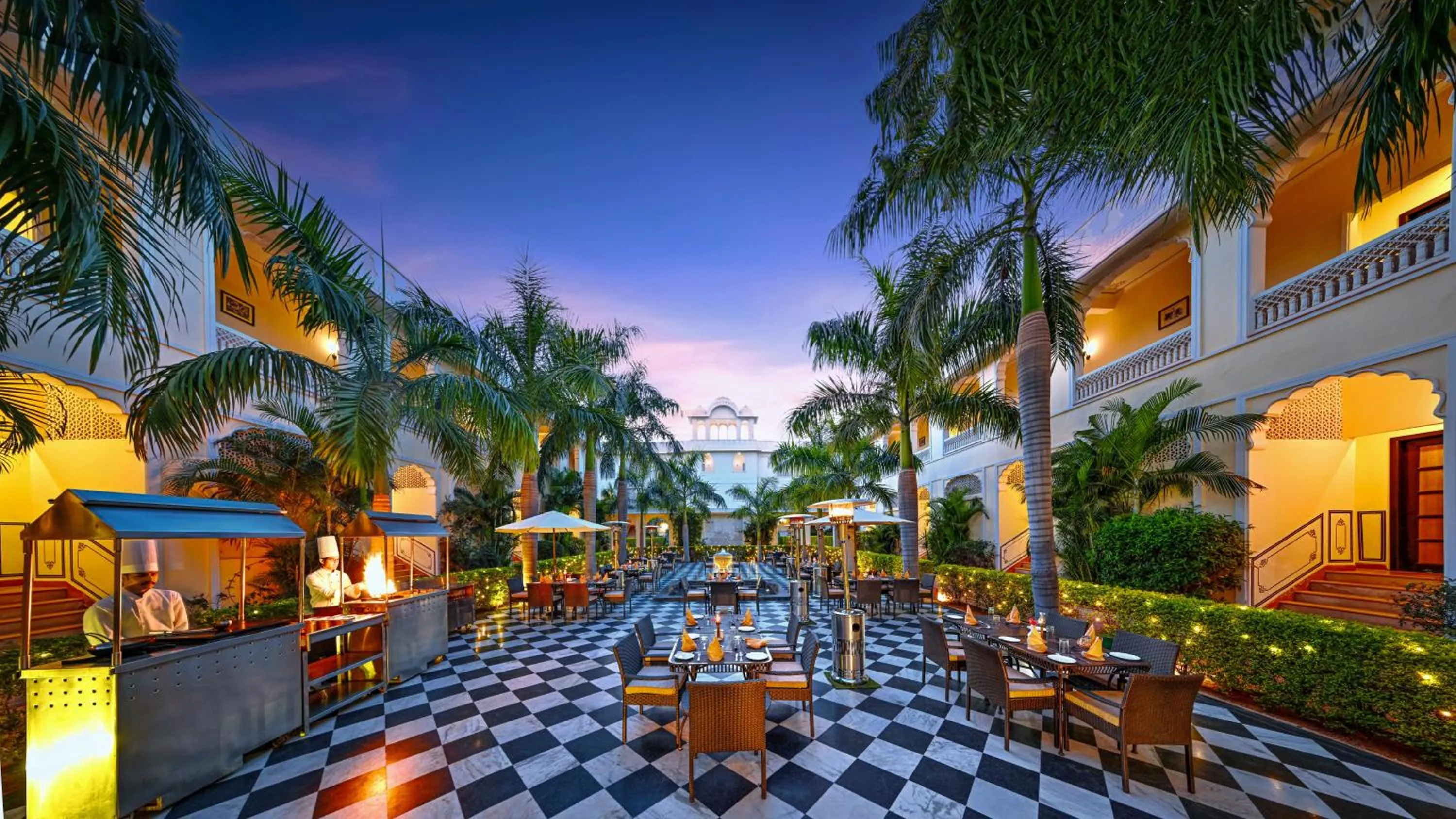 Restaurant/places to eat in The Tigress, Ranthambore