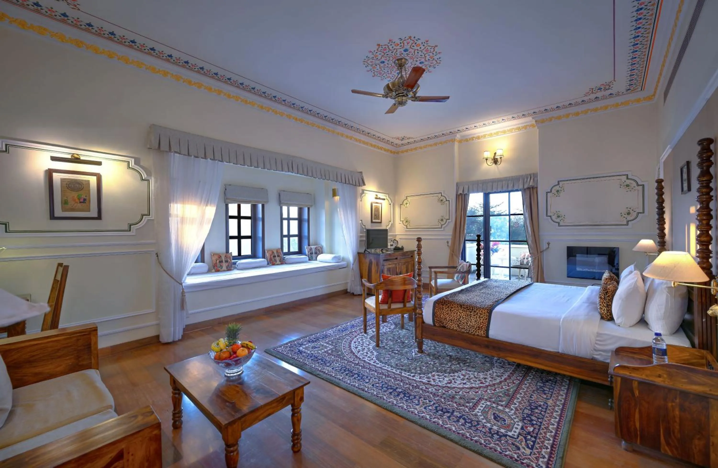 Bed in The Tigress, Ranthambore