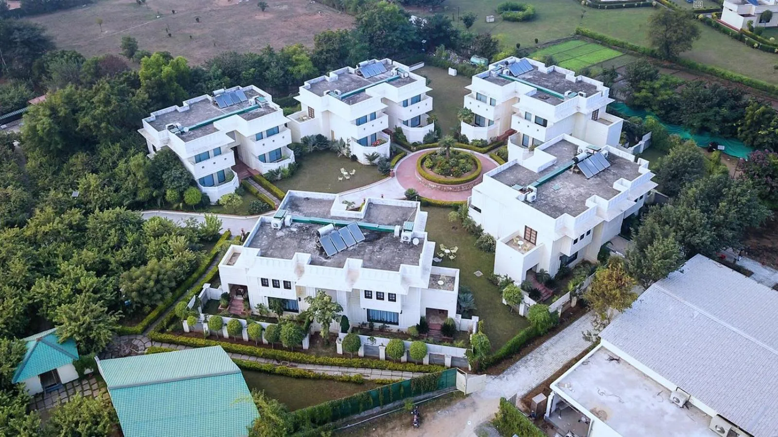 Bird's eye view in The Tigress, Ranthambore