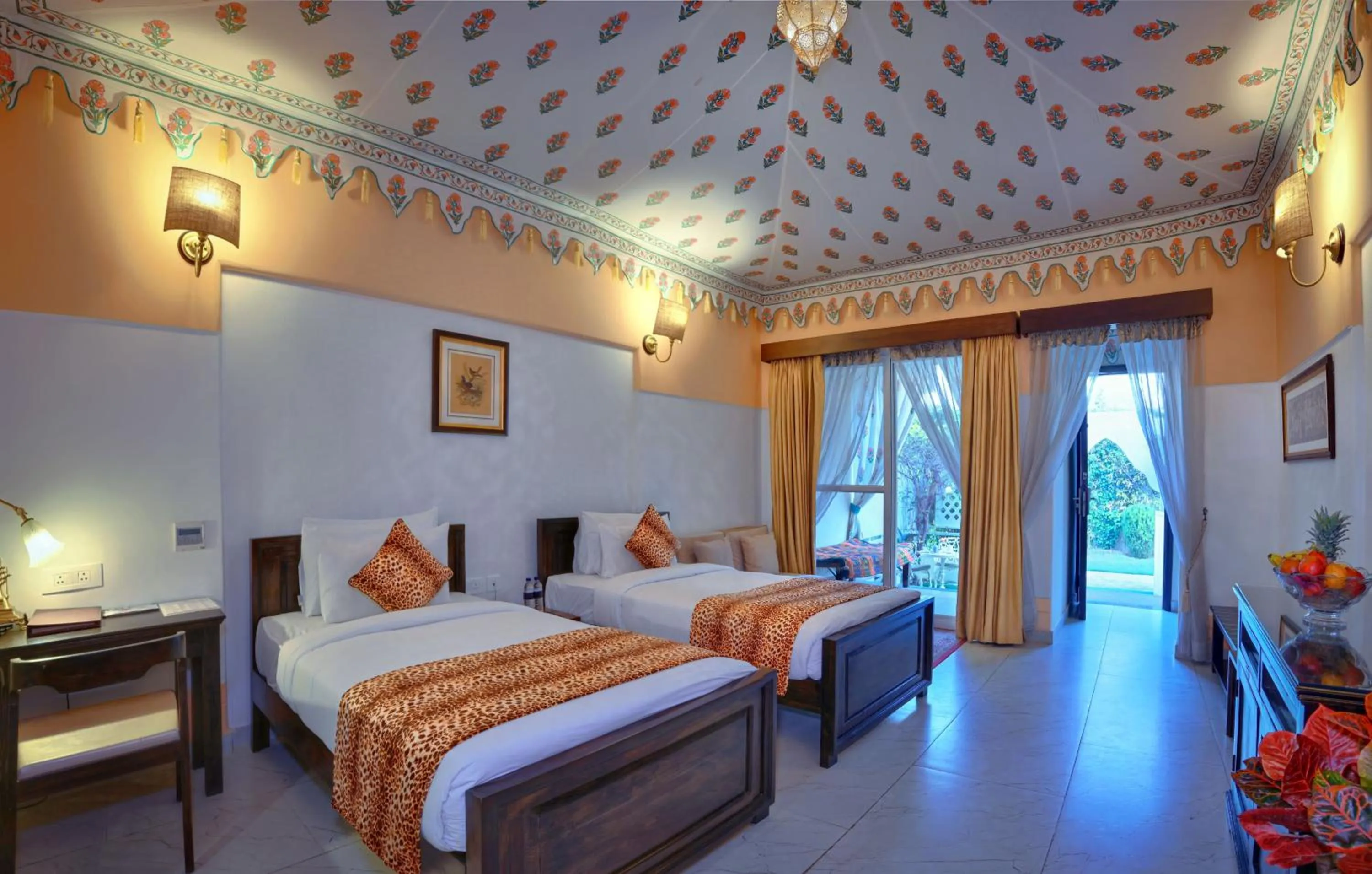 Bedroom, Bed in The Tigress, Ranthambore
