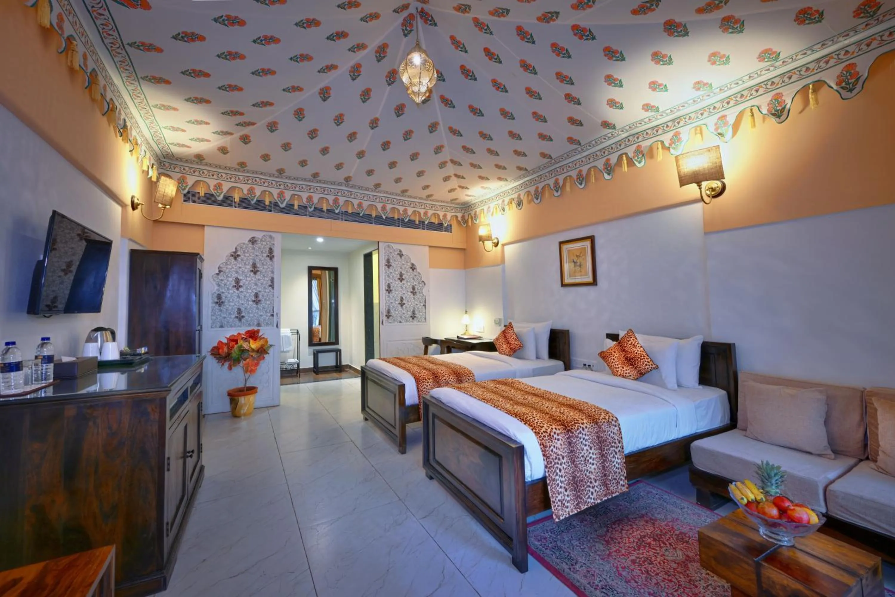 Bedroom, Bed in The Tigress, Ranthambore