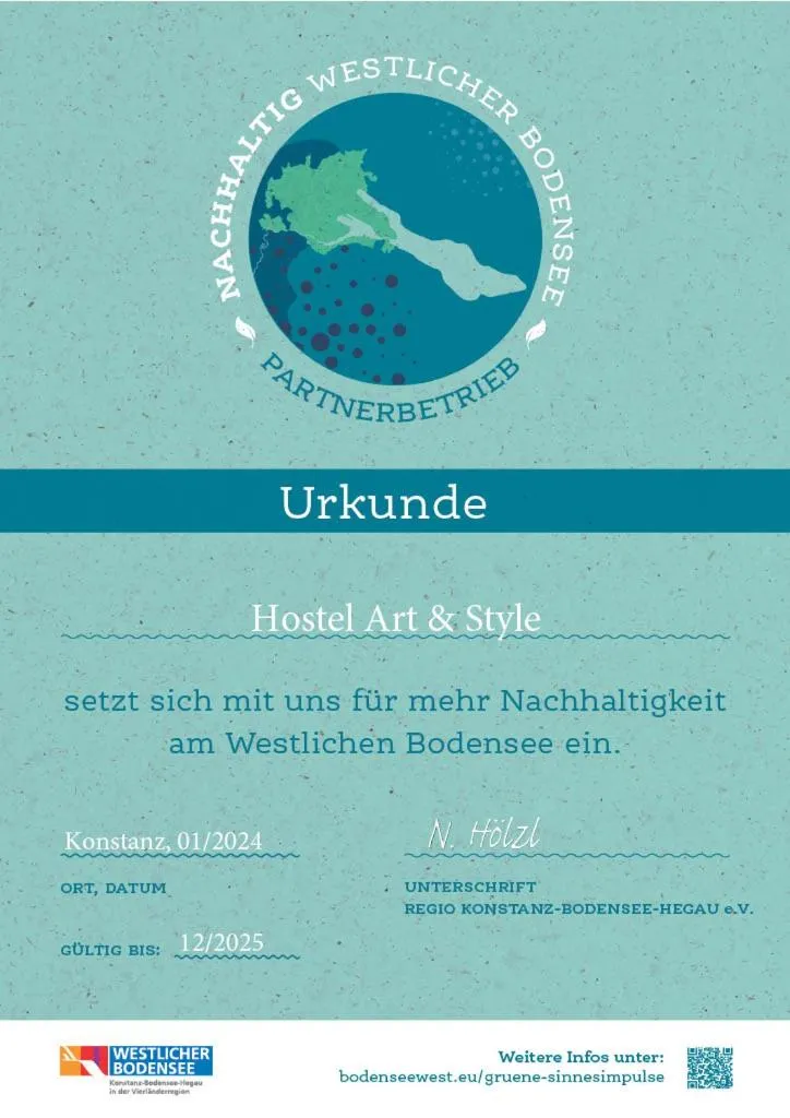 Certificate/Award in Hostel Art & Style