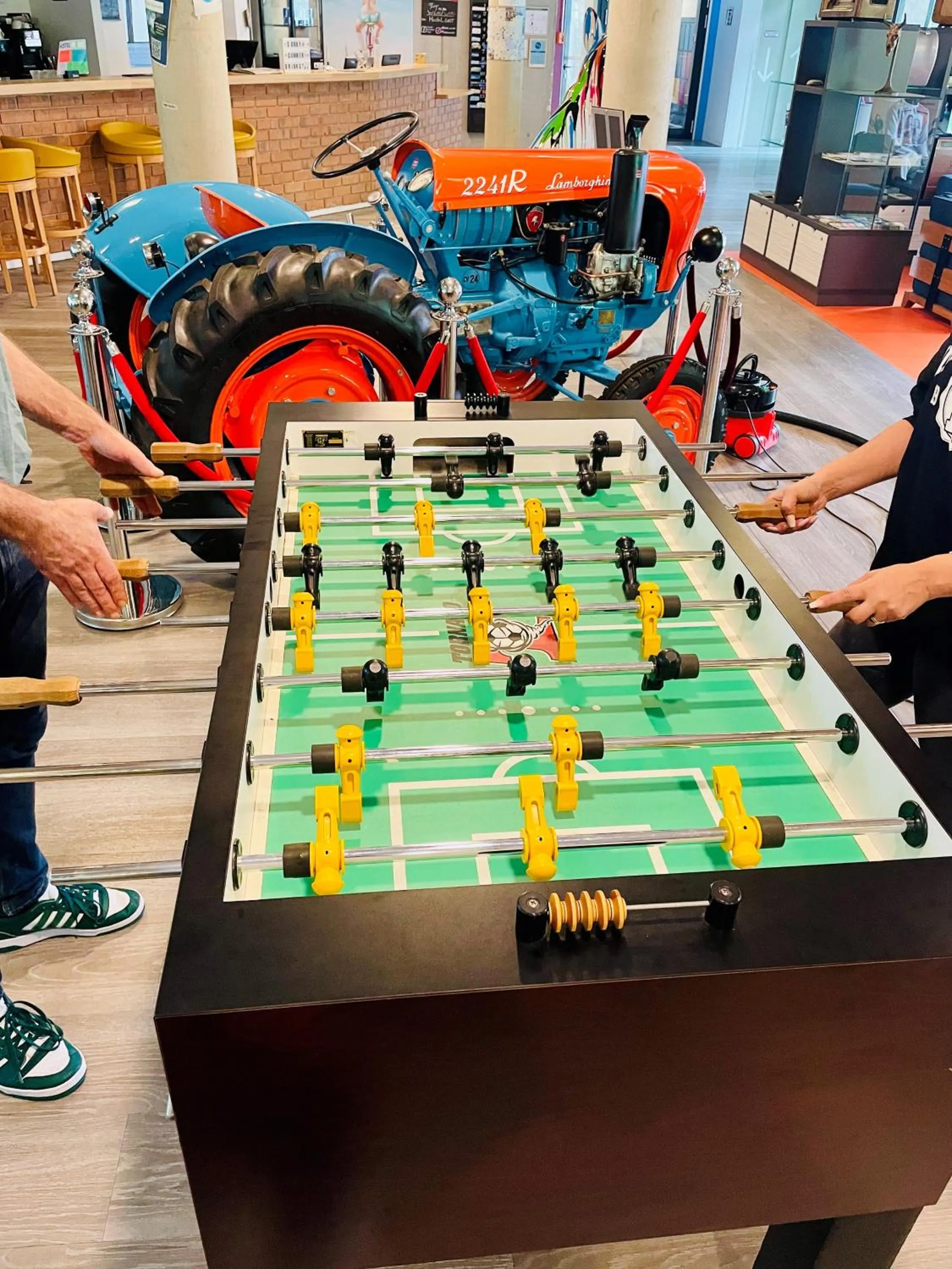 Game Room in Hostel Art & Style