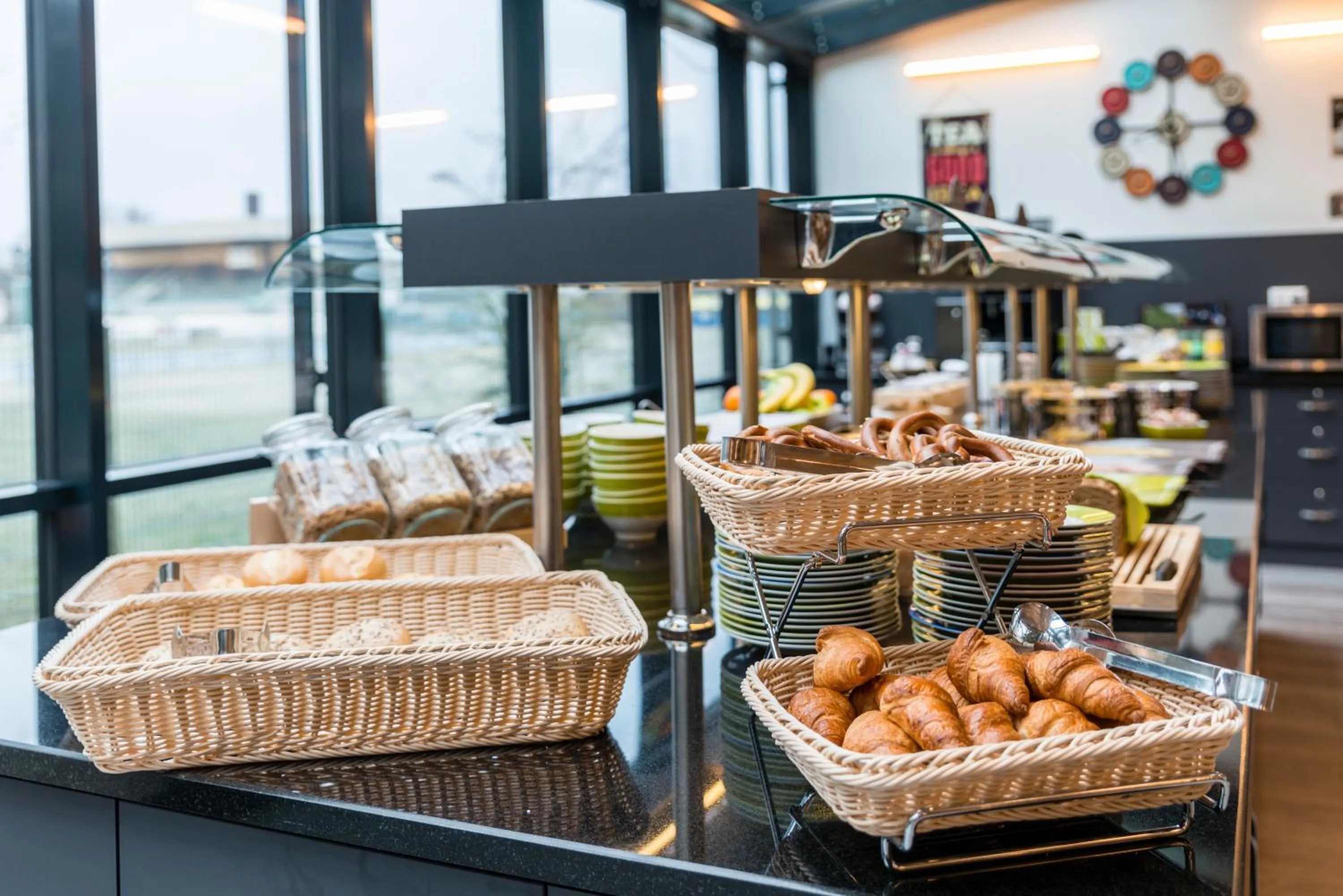 Continental breakfast in Hostel Art & Style