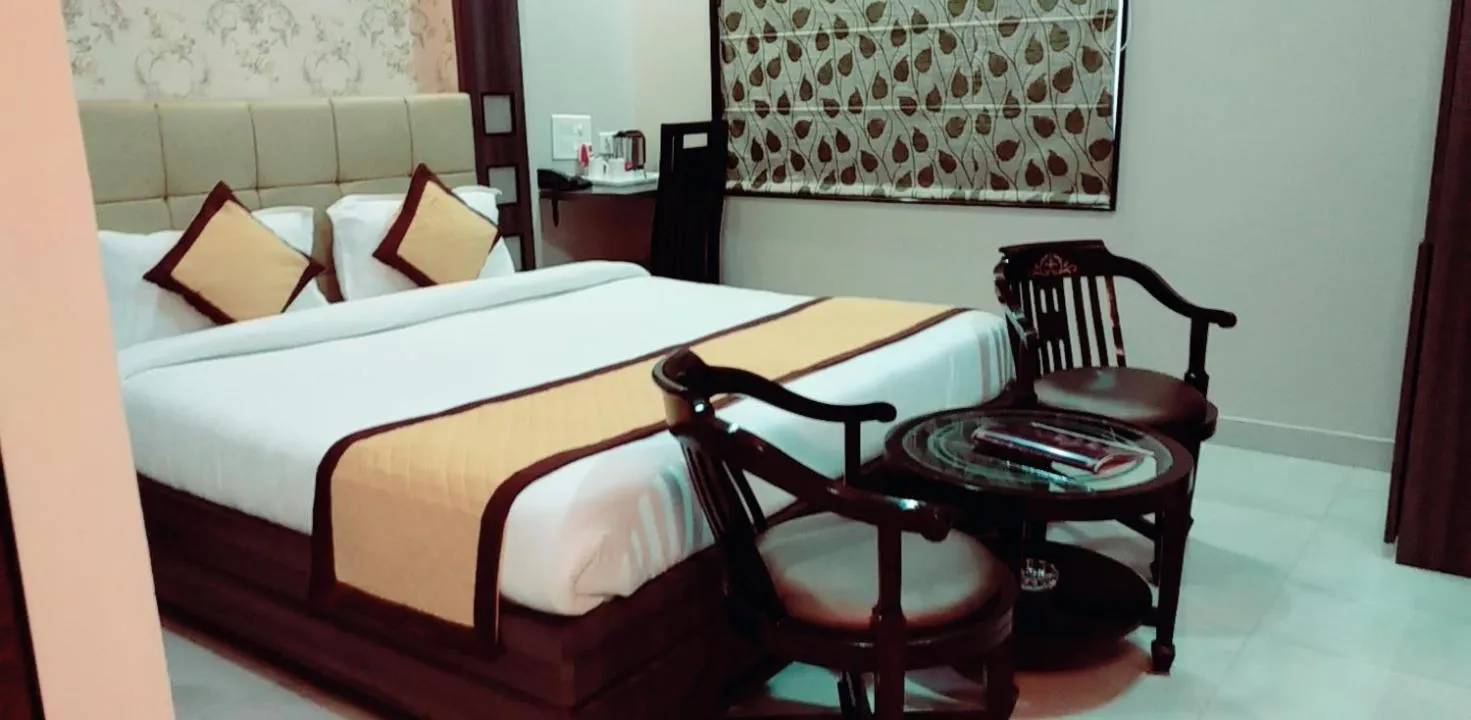 Bed in Hotel Ozas Grand