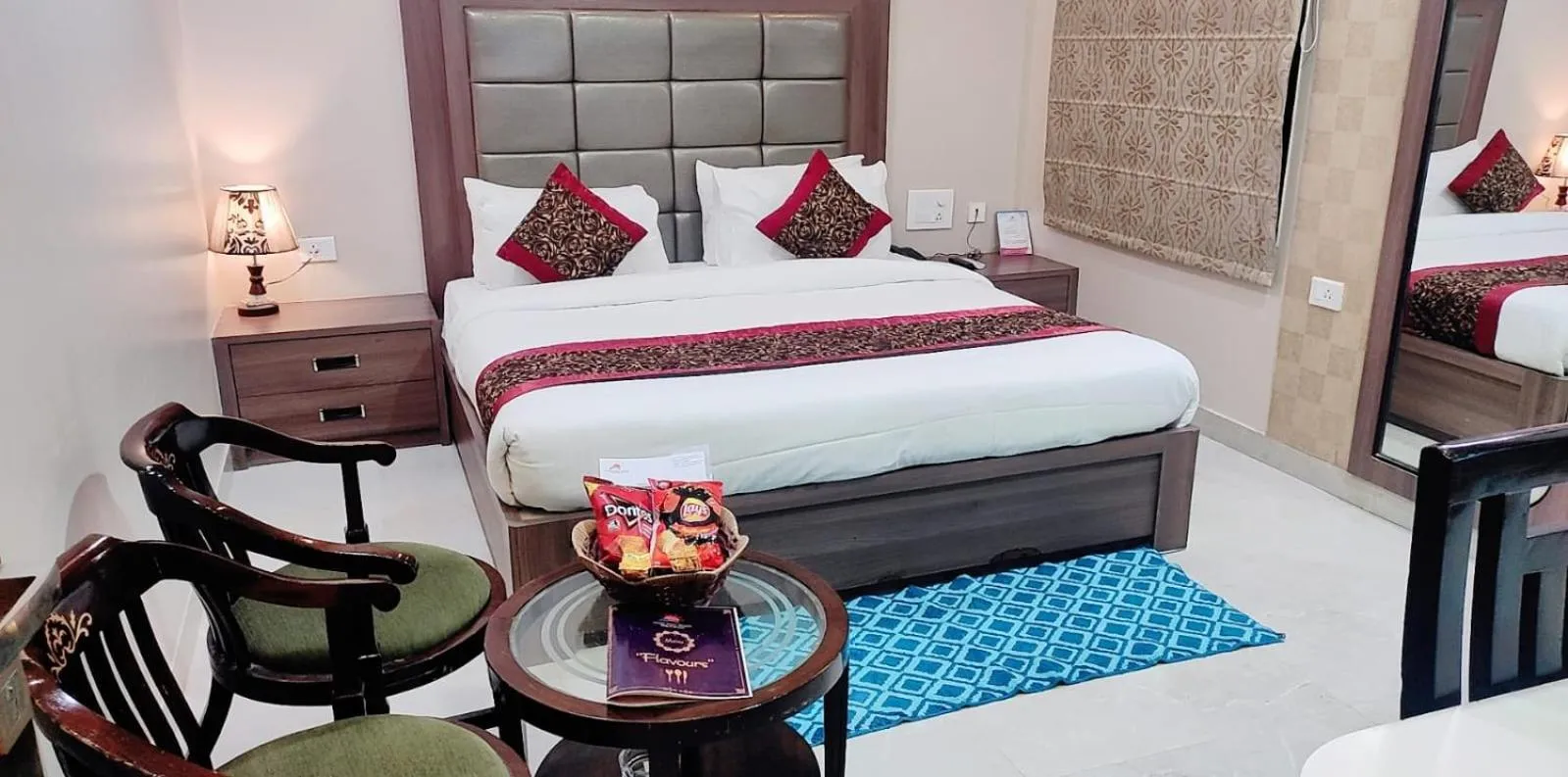 Bed in Hotel Ozas Grand