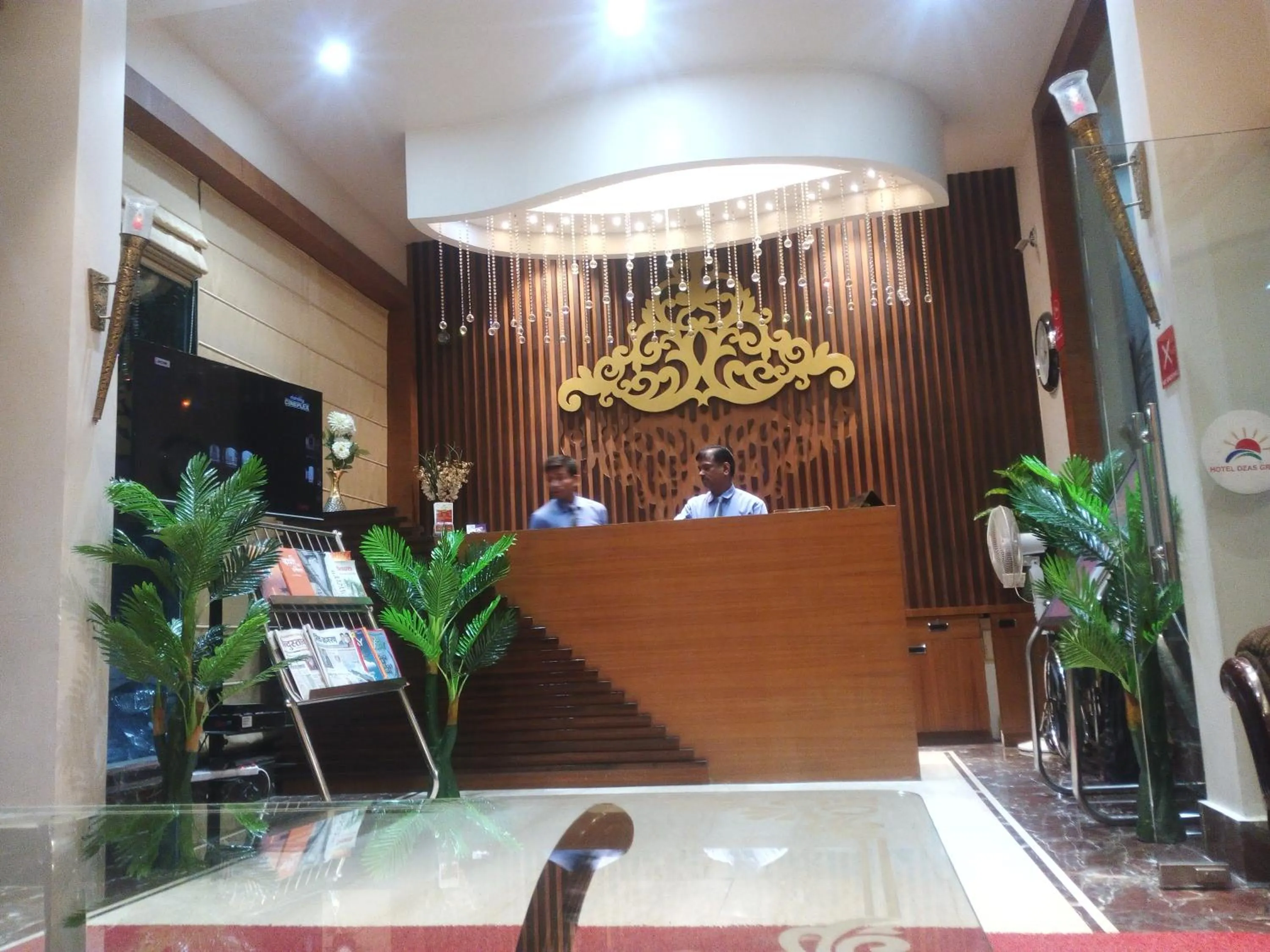 Lobby or reception in Hotel Ozas Grand