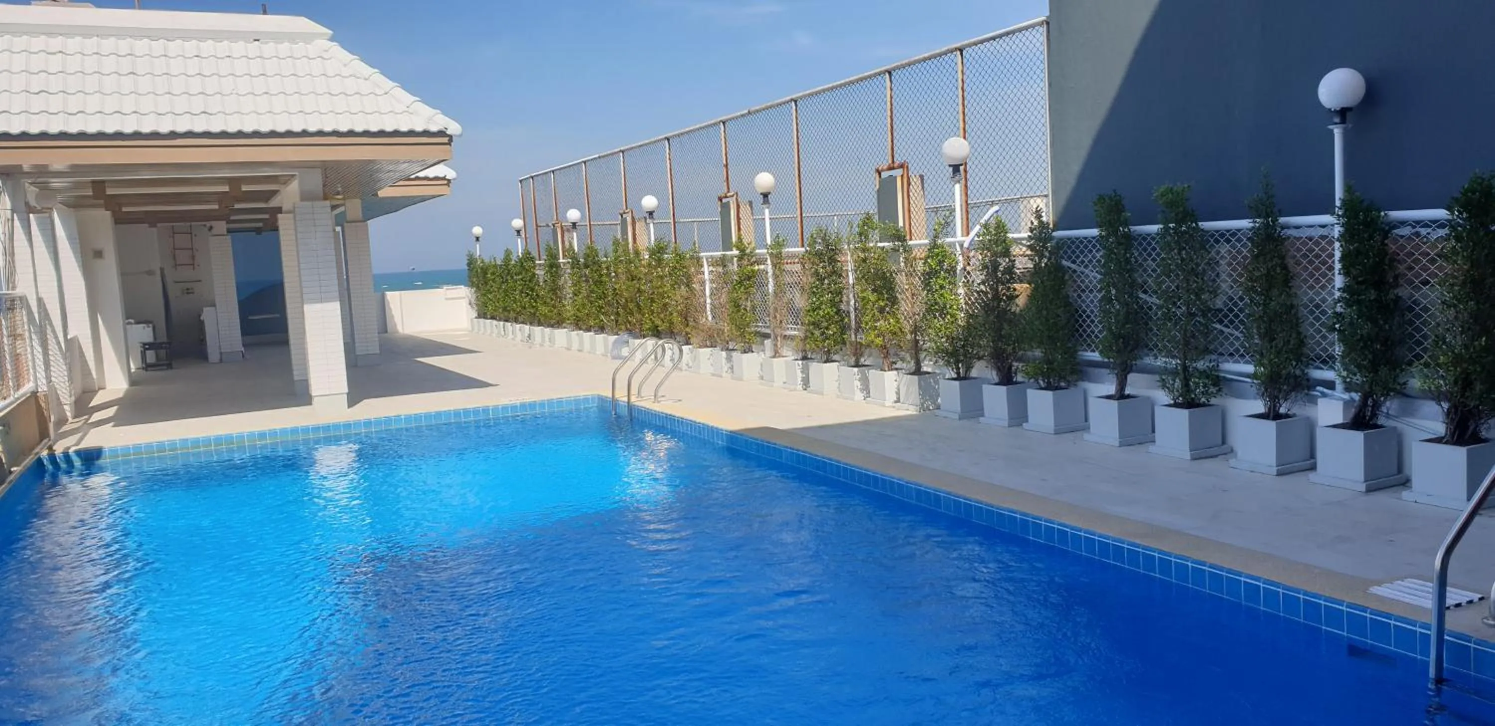 Swimming pool in Mike Hotel