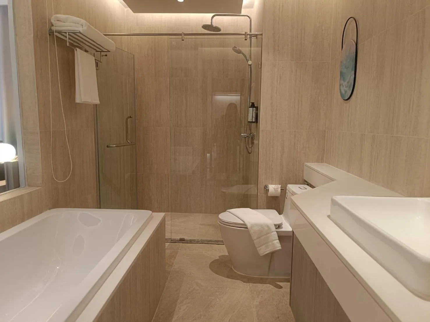 Bathroom in Mike Hotel