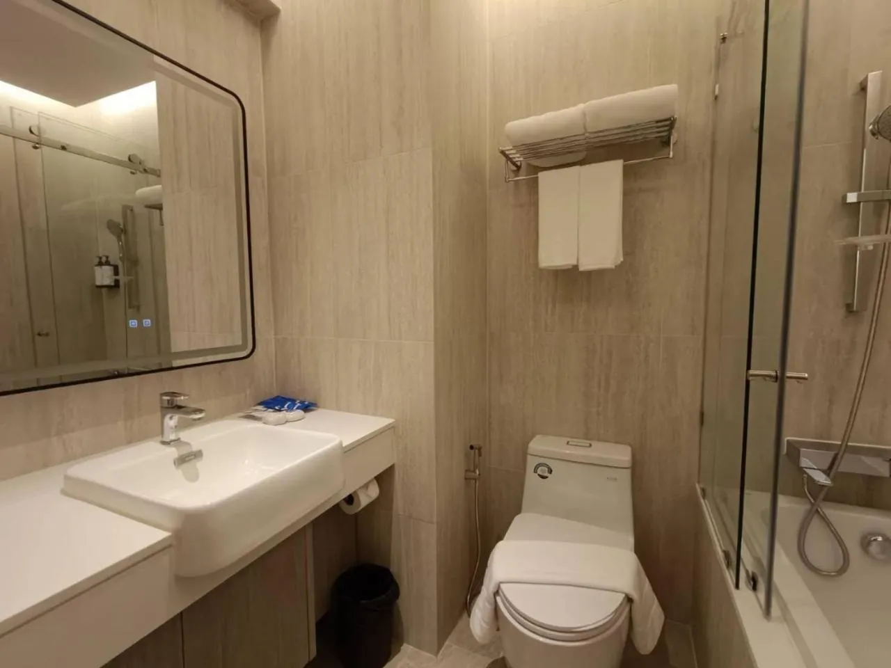 Shower in Mike Hotel