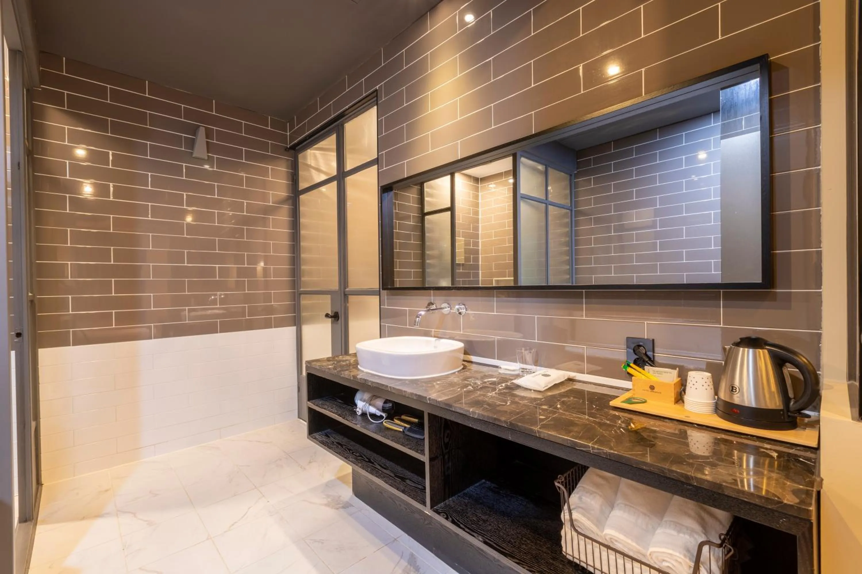 Bathroom in Sorgente Business Hotel