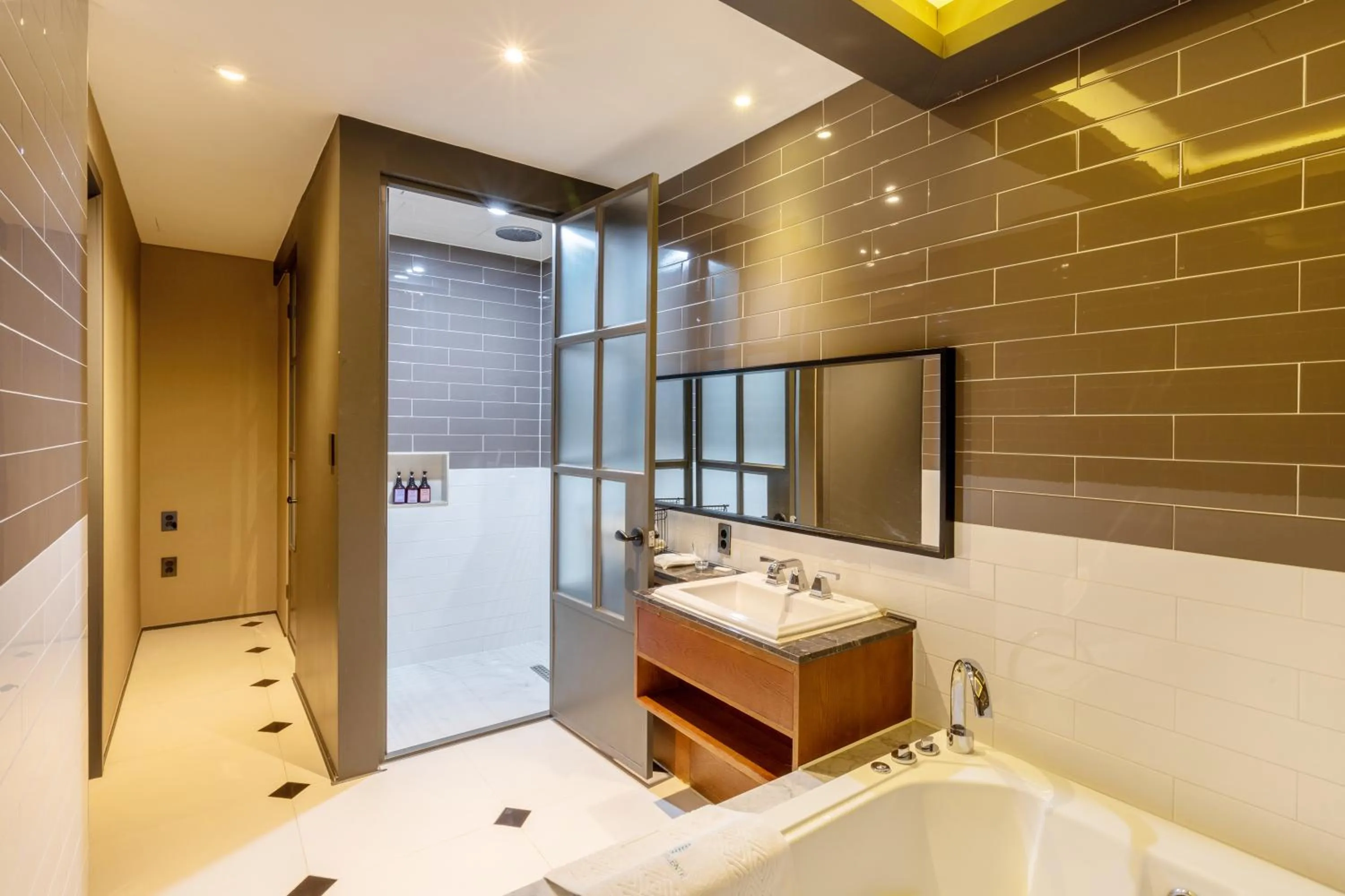 Bathroom in Sorgente Business Hotel