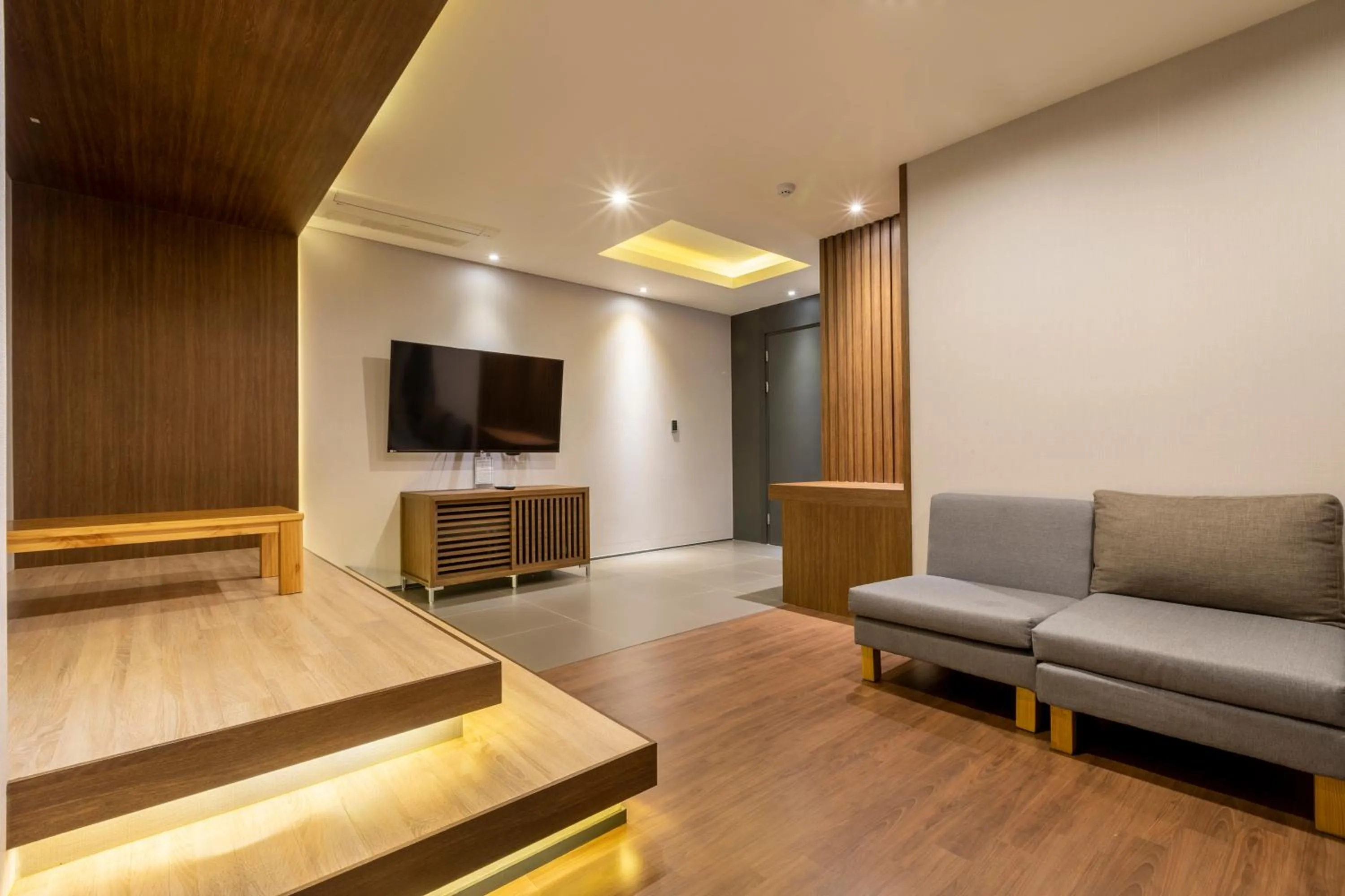 Living room in Sorgente Business Hotel