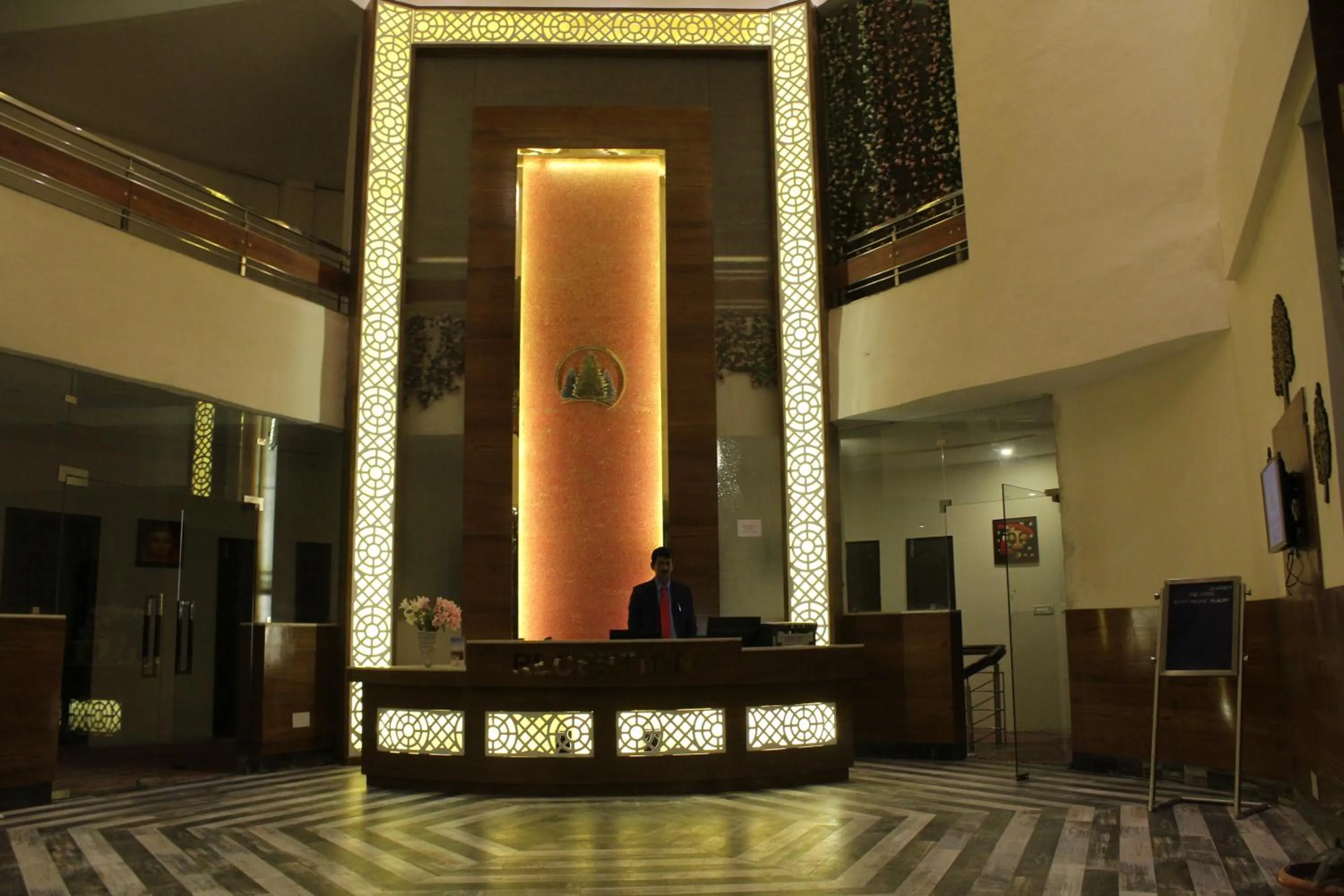 Lobby or reception in Kufri Pacific Resort