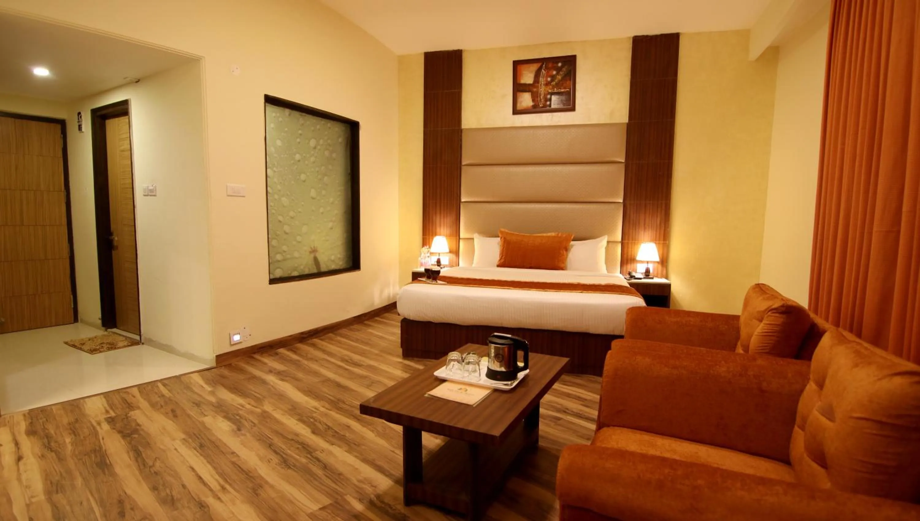 Bedroom in Kufri Pacific Resort