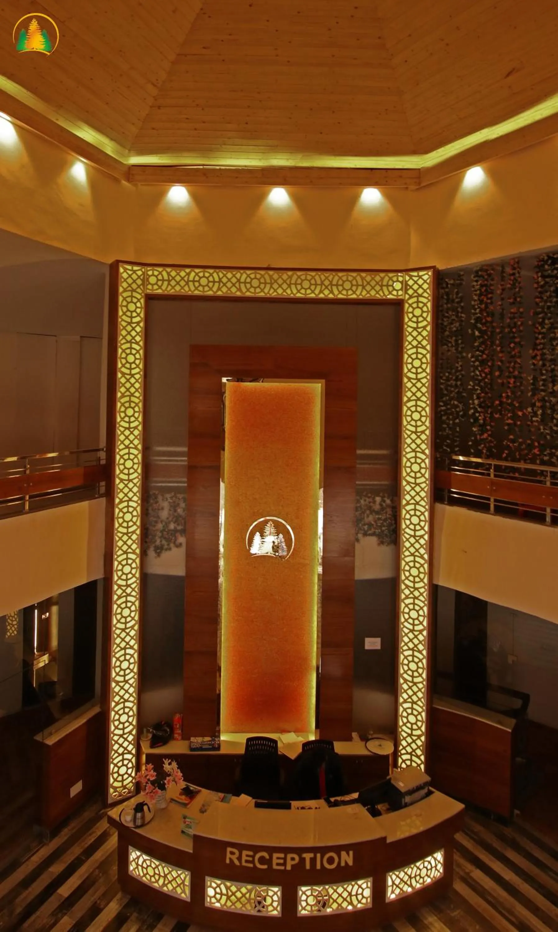 Lobby or reception in Kufri Pacific Resort