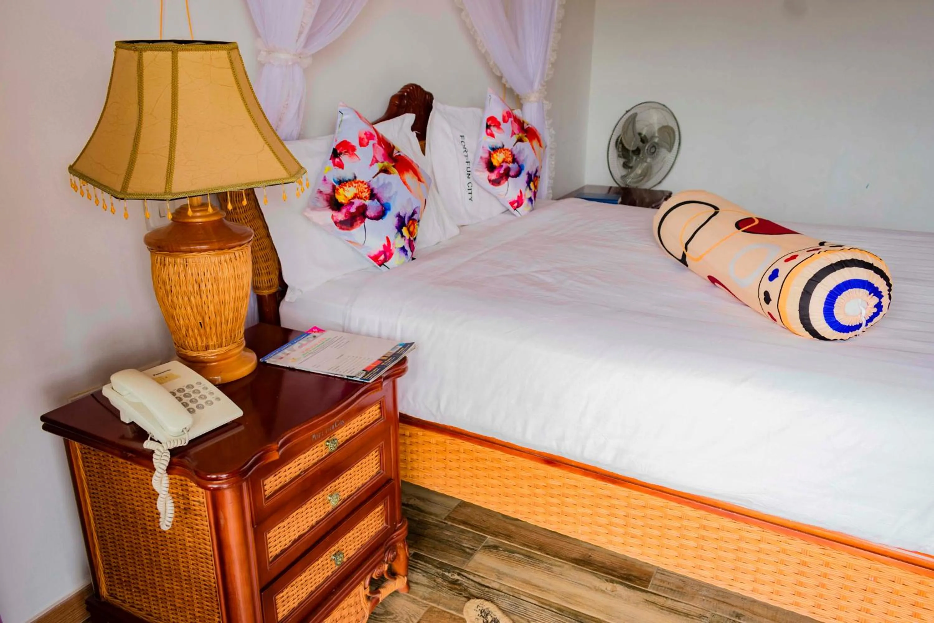 Bed in Fort Fun City Hotel Fort Portal
