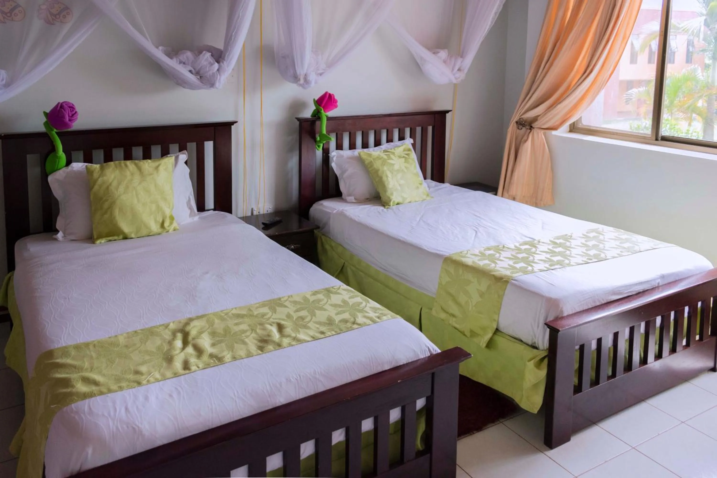 Bed in Fort Fun City Hotel Fort Portal