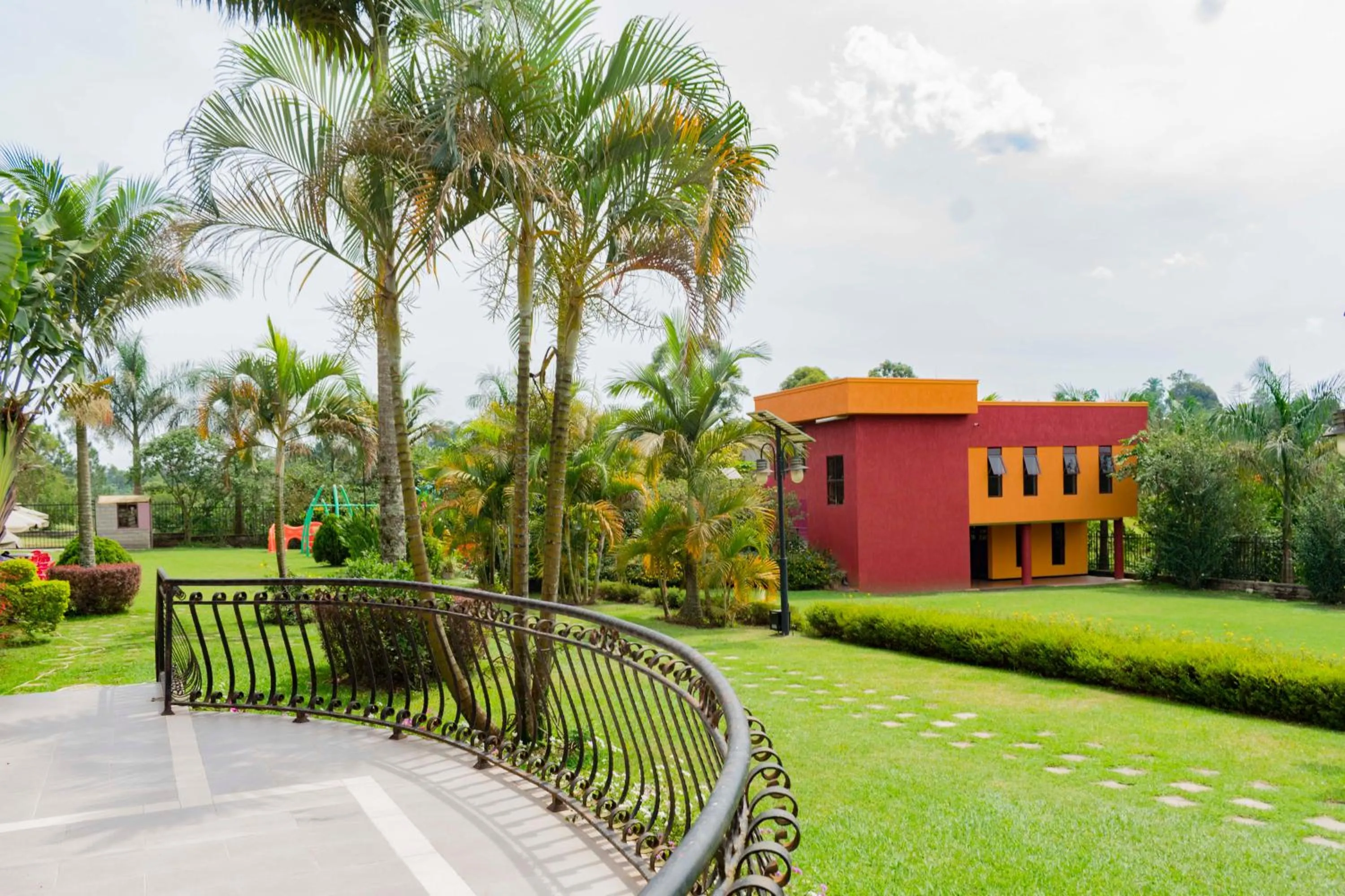 Garden in Fort Fun City Hotel Fort Portal