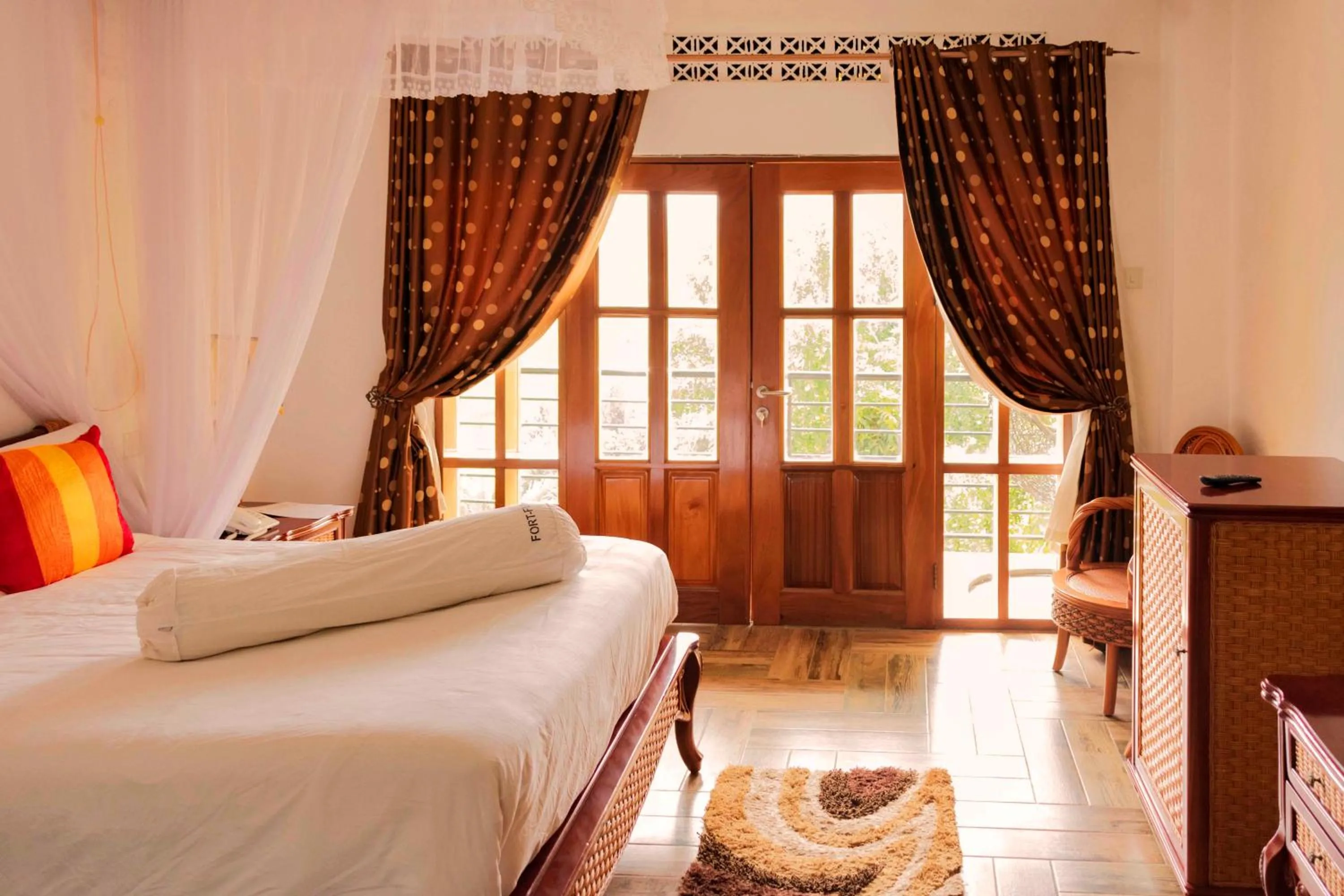 Bed in Fort Fun City Hotel Fort Portal