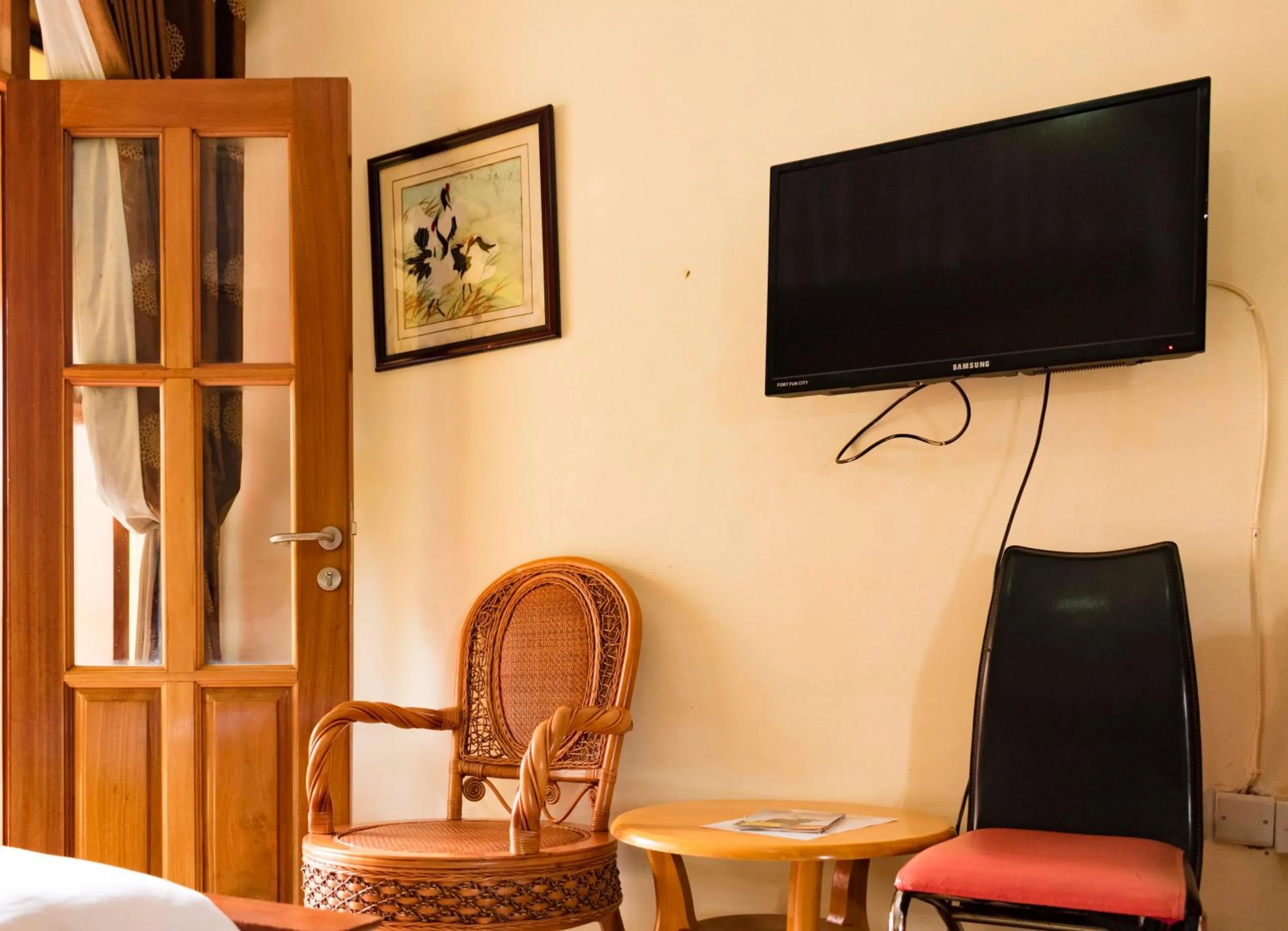 Living room in Fort Fun City Hotel Fort Portal