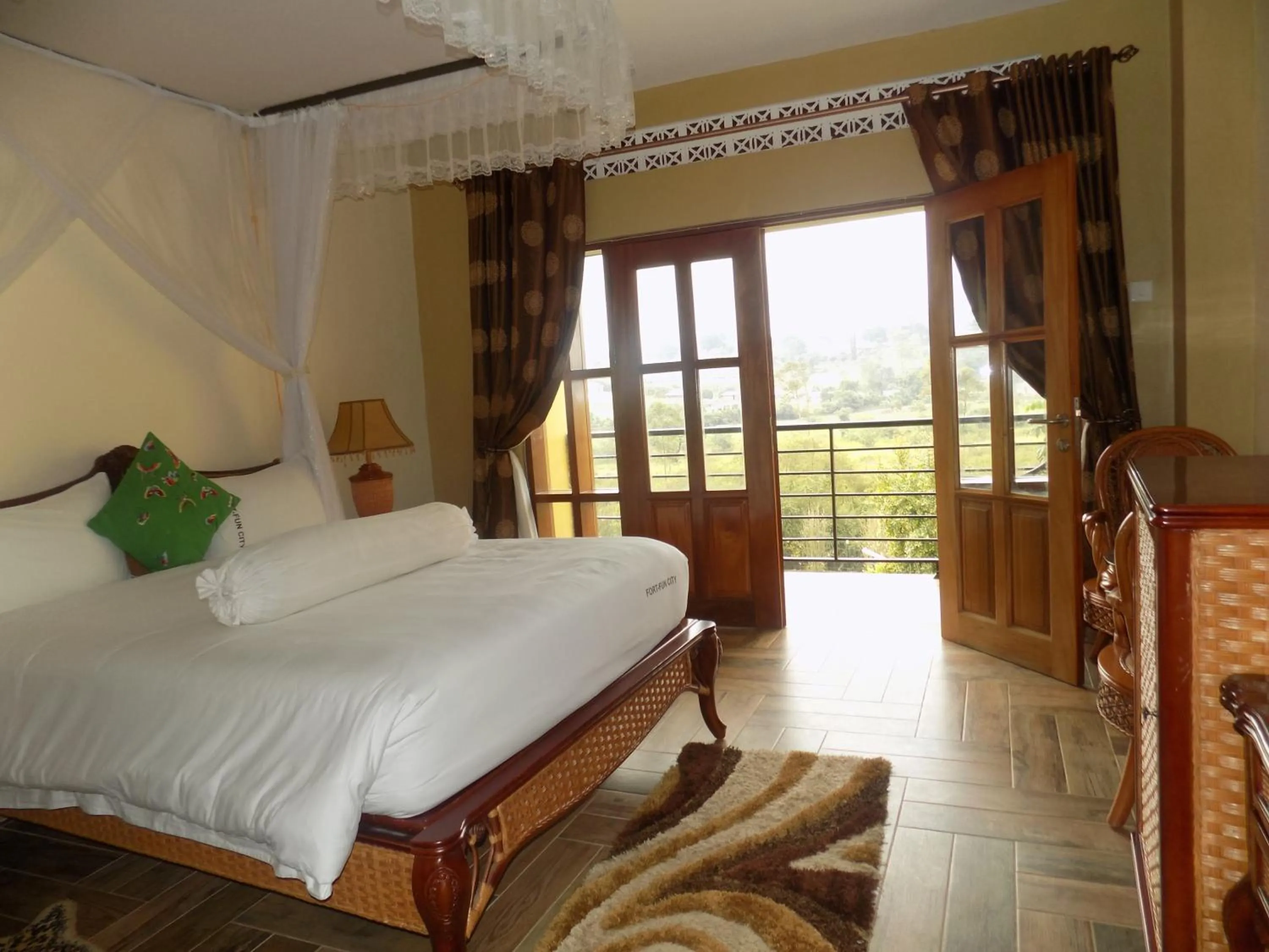 Property building in Fort Fun City Hotel Fort Portal