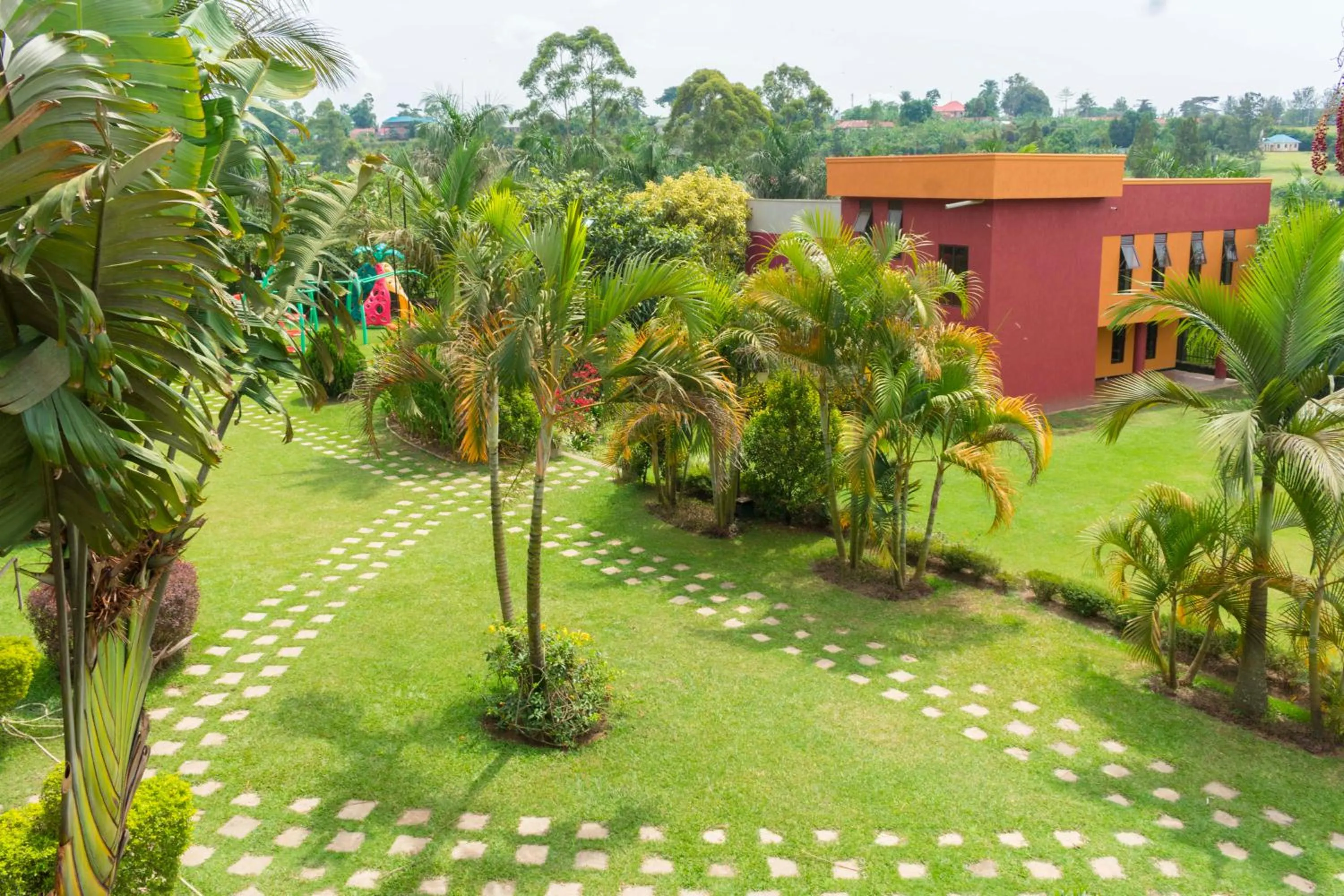Garden in Fort Fun City Hotel Fort Portal