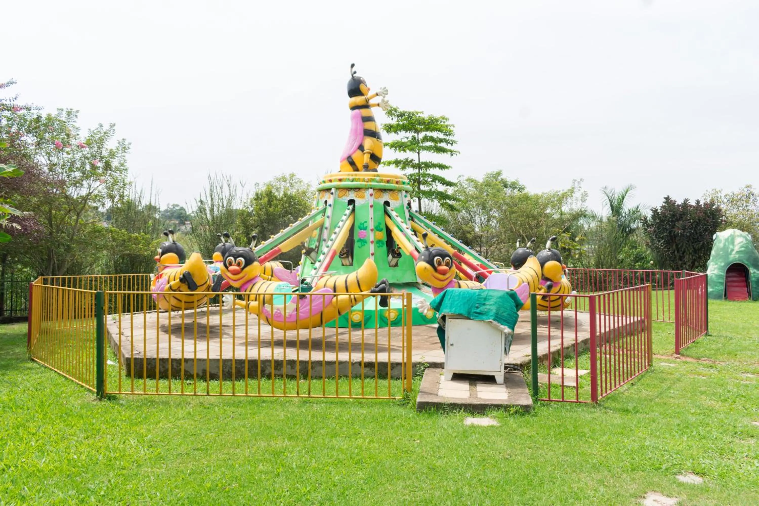 Children play ground in Fort Fun City Hotel Fort Portal