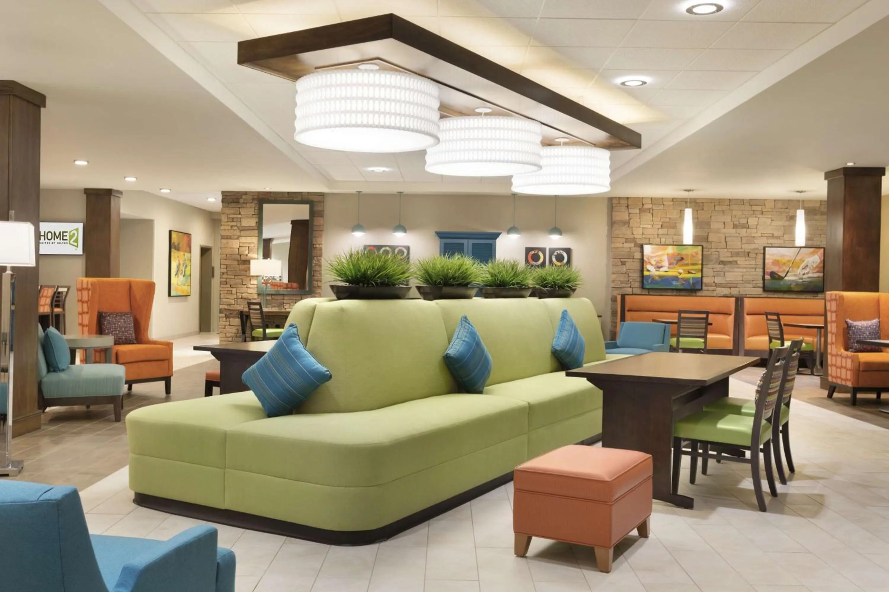Lobby or reception in Home2 Suites by Hilton Grovetown Augusta Area