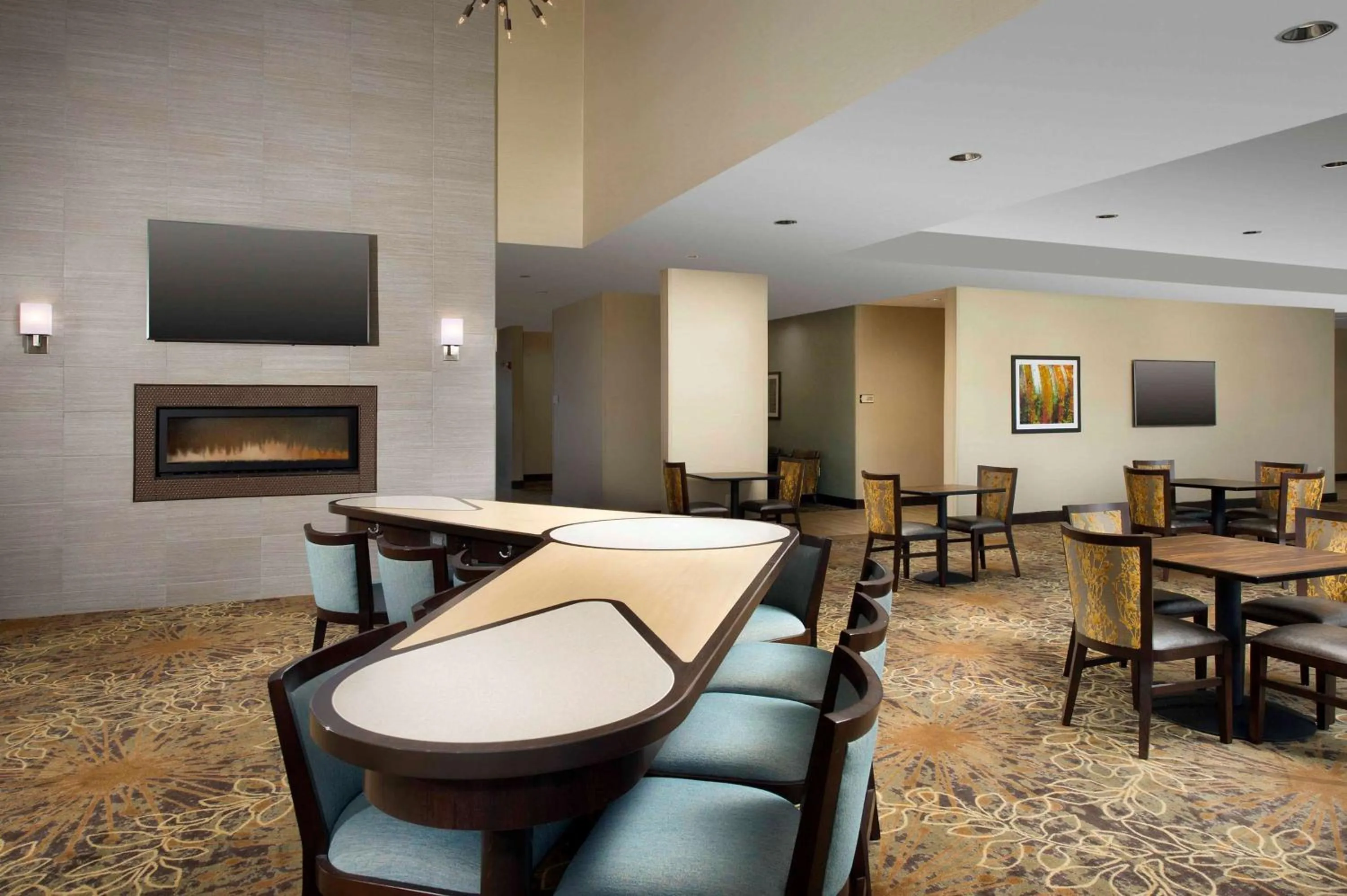 Lobby or reception in Homewood Suites San Antonio Airport