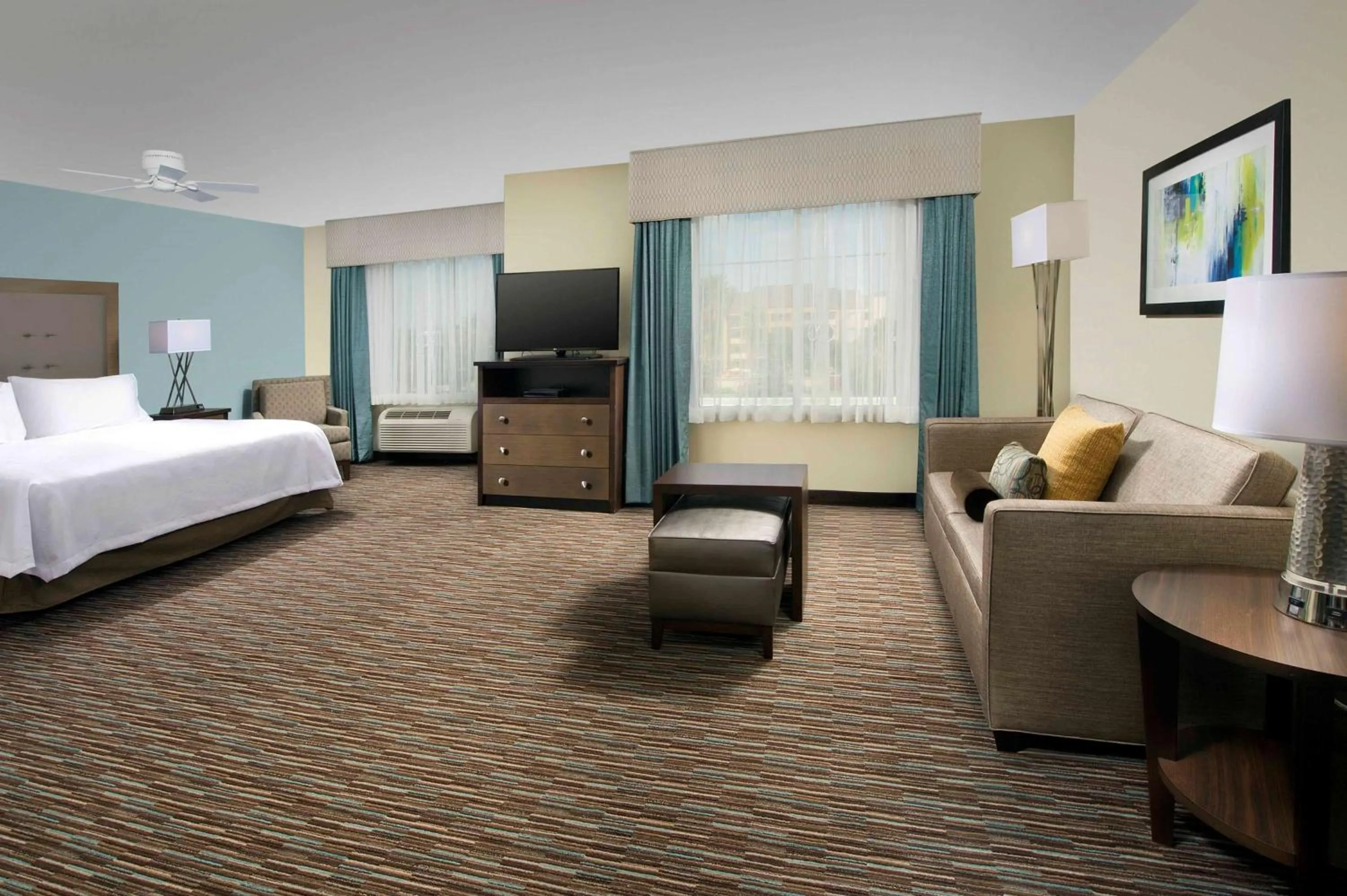 Bedroom, Bed in Homewood Suites San Antonio Airport