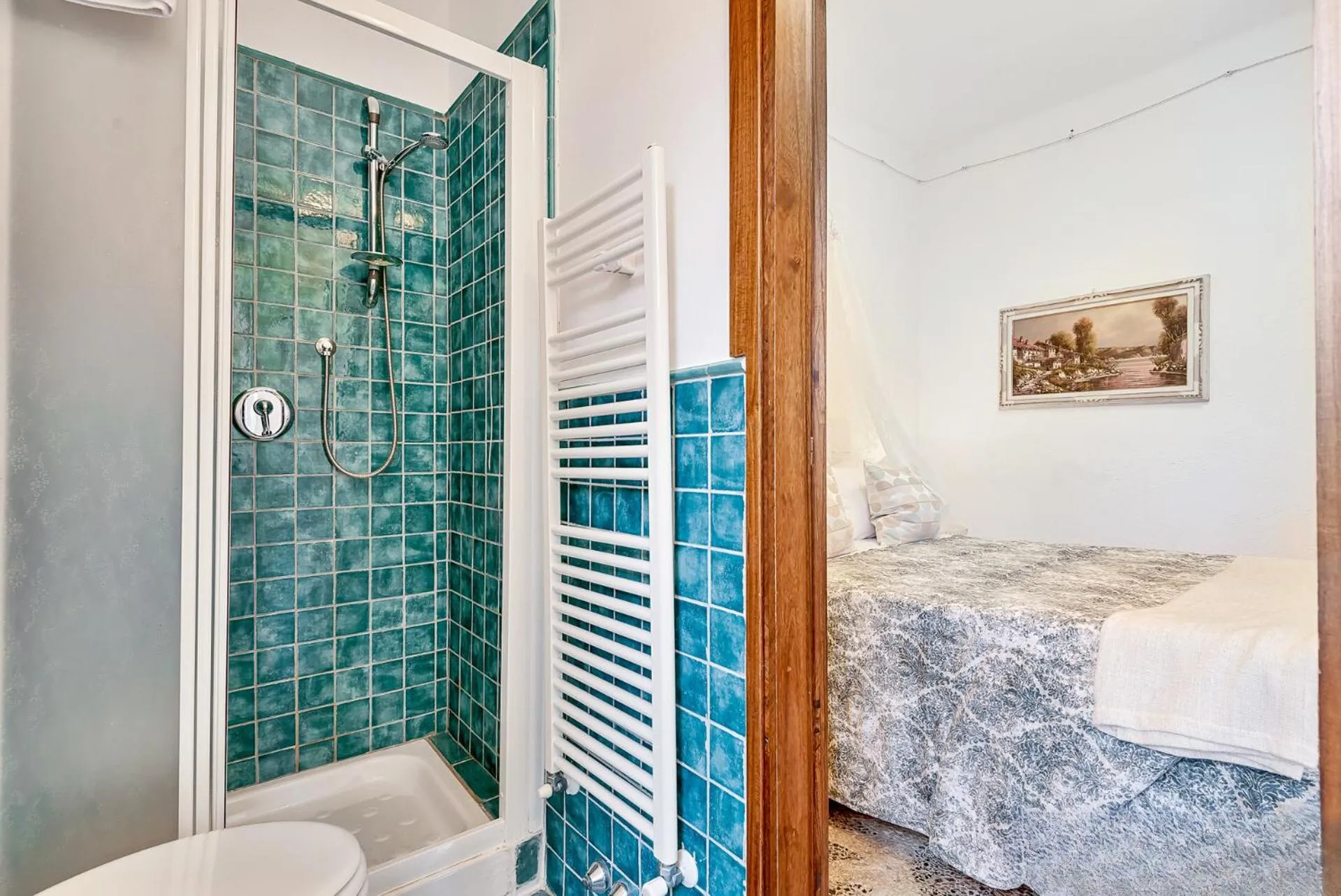 Bathroom, Bed in Un'Ottima Annata B&B