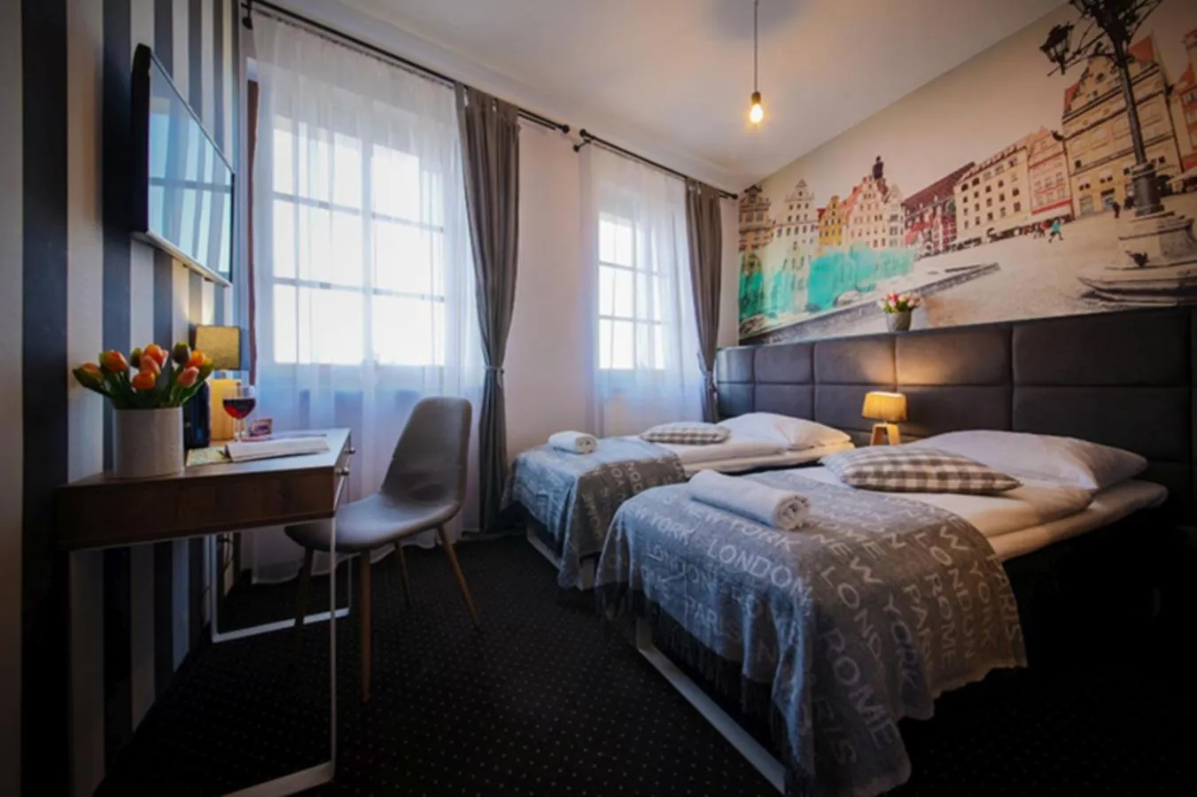 Photo of the whole room, Bed in Boogie ApartHouse Old Town