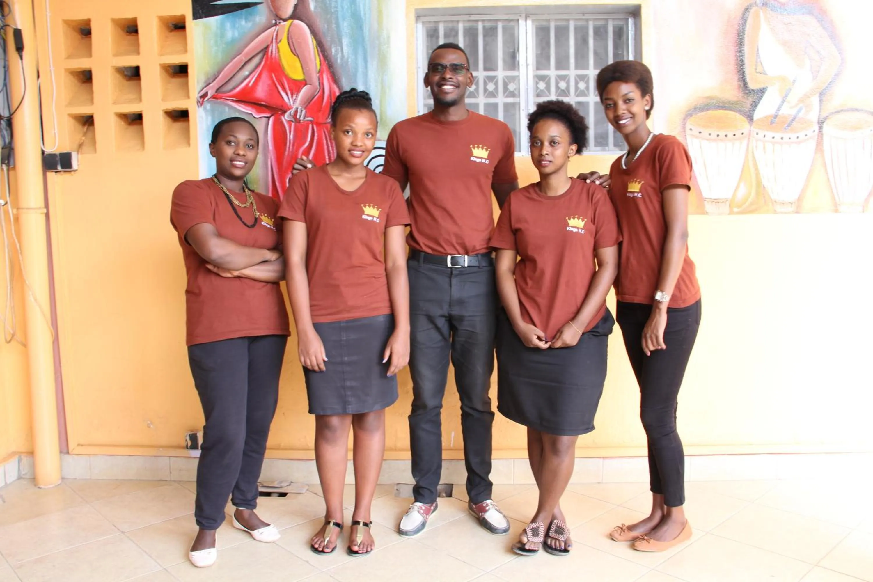 Staff in Kings Hospitality Centre