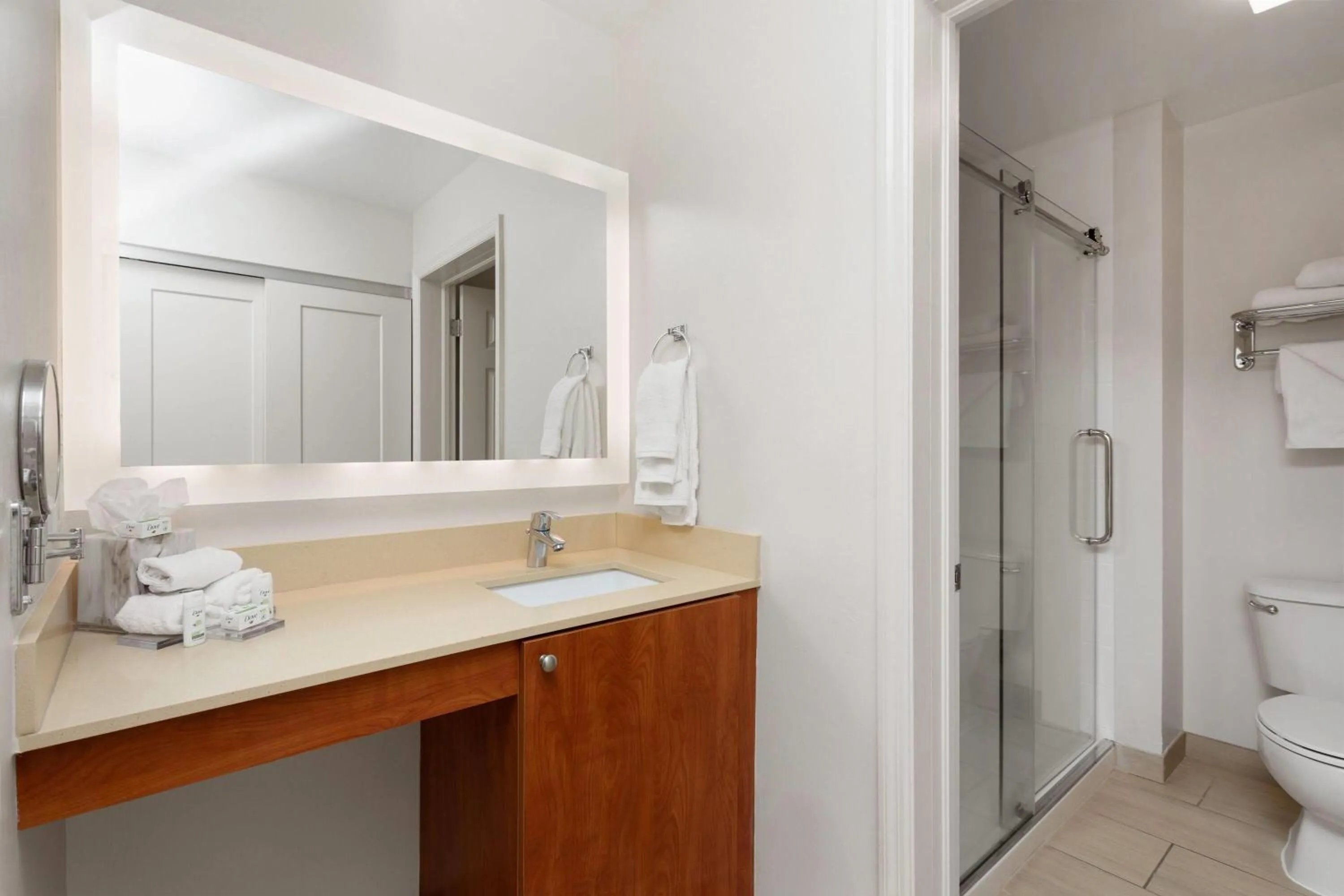Bathroom in Hawthorn Extended Stay by Wyndham Naples