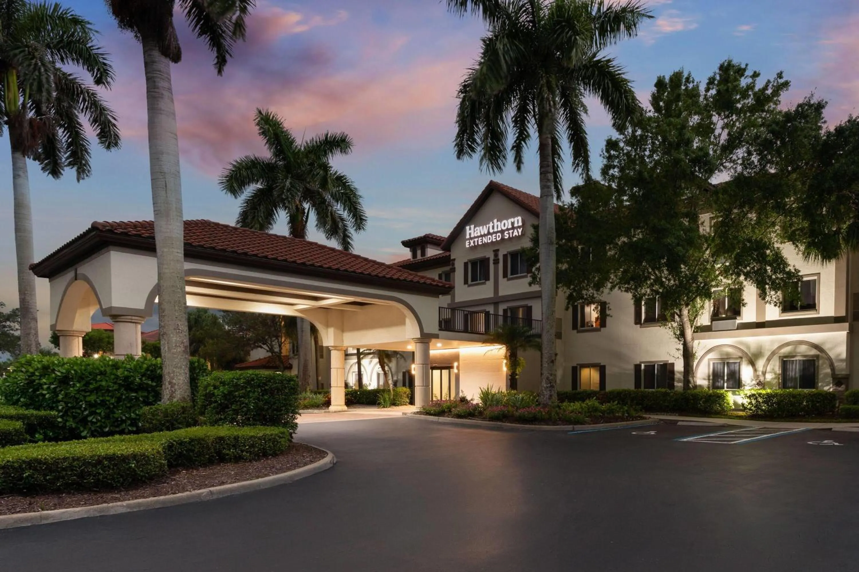 Property building in Hawthorn Extended Stay by Wyndham Naples