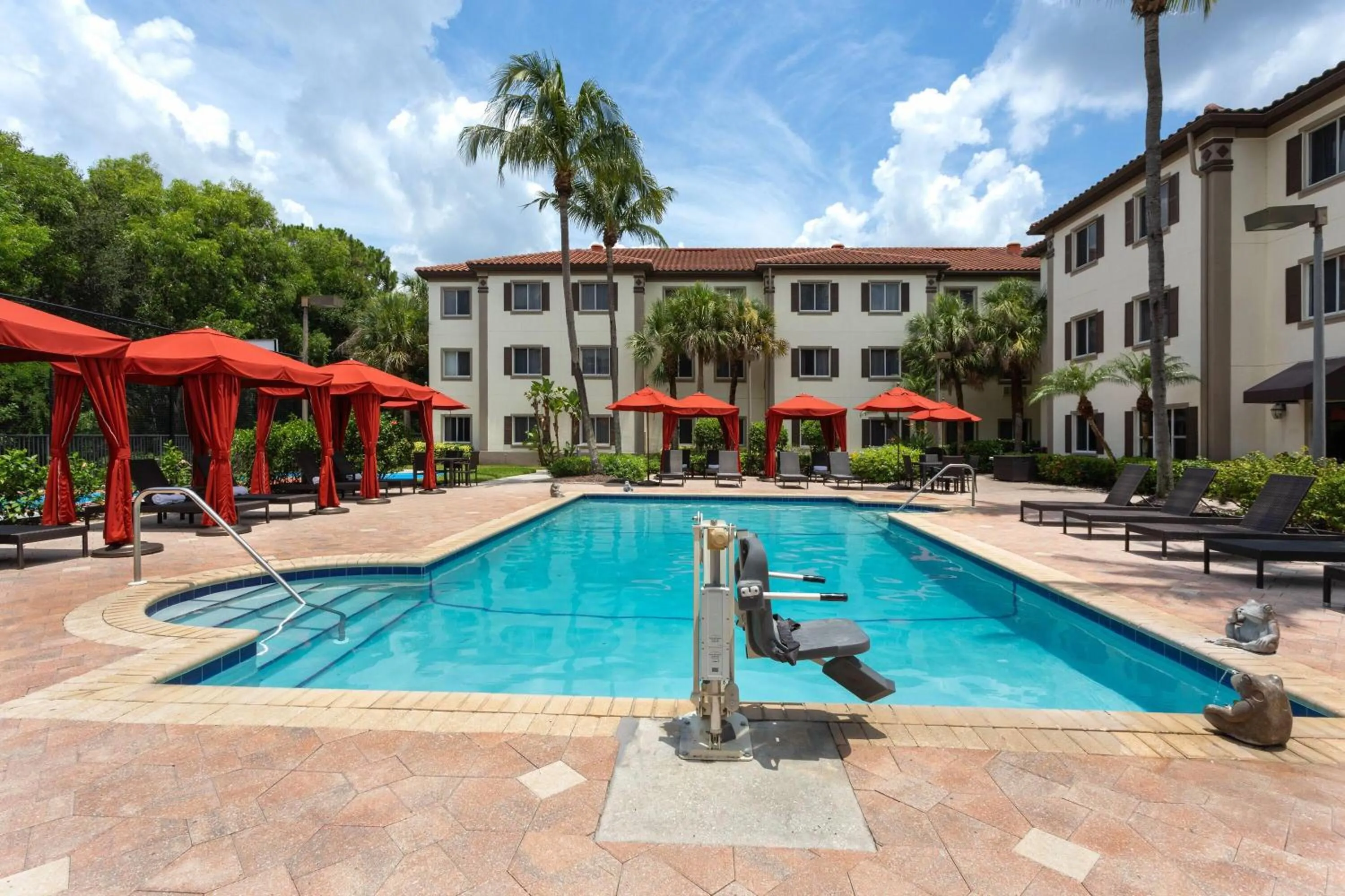 Swimming pool in Hawthorn Extended Stay by Wyndham Naples