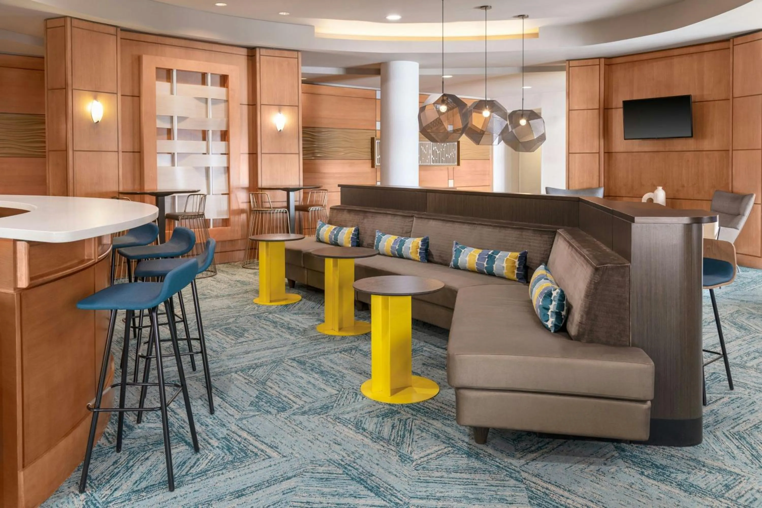 Lobby or reception in SpringHill Suites Detroit Auburn Hills