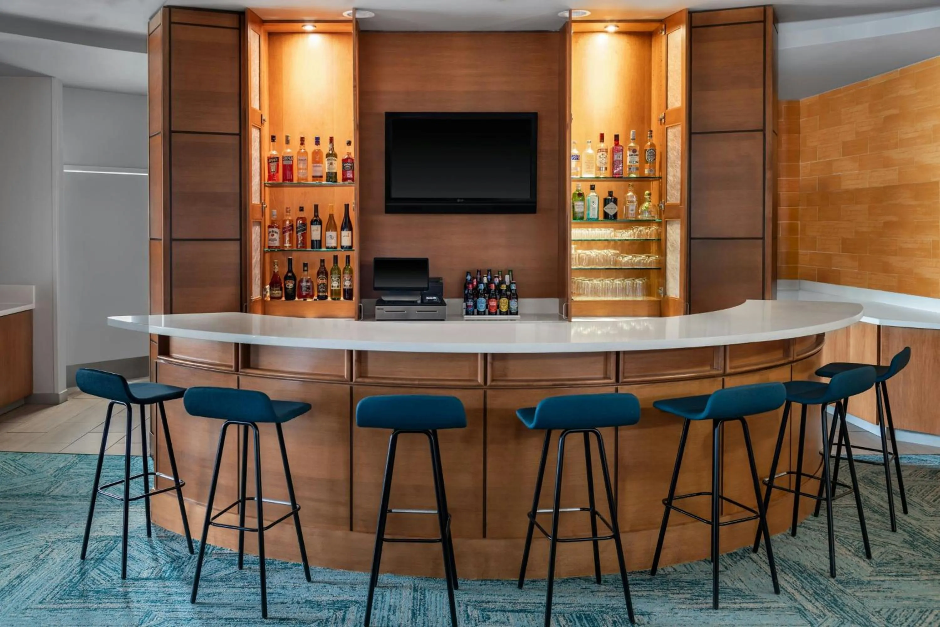 Lobby or reception in SpringHill Suites Detroit Auburn Hills