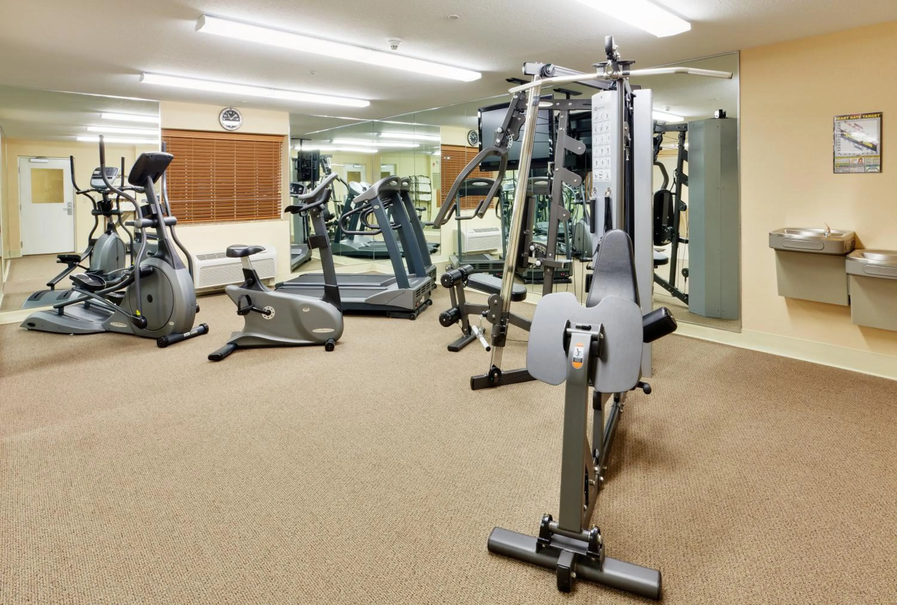 Fitness centre/facilities in Candlewood Suites Hazleton by IHG