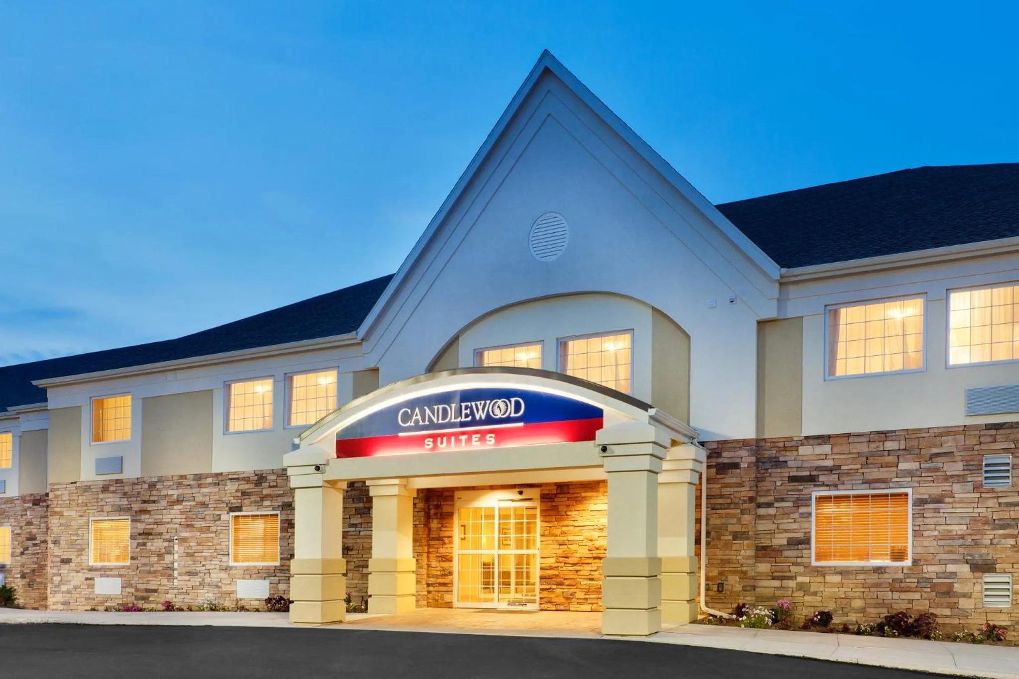 Property building in Candlewood Suites Hazleton by IHG