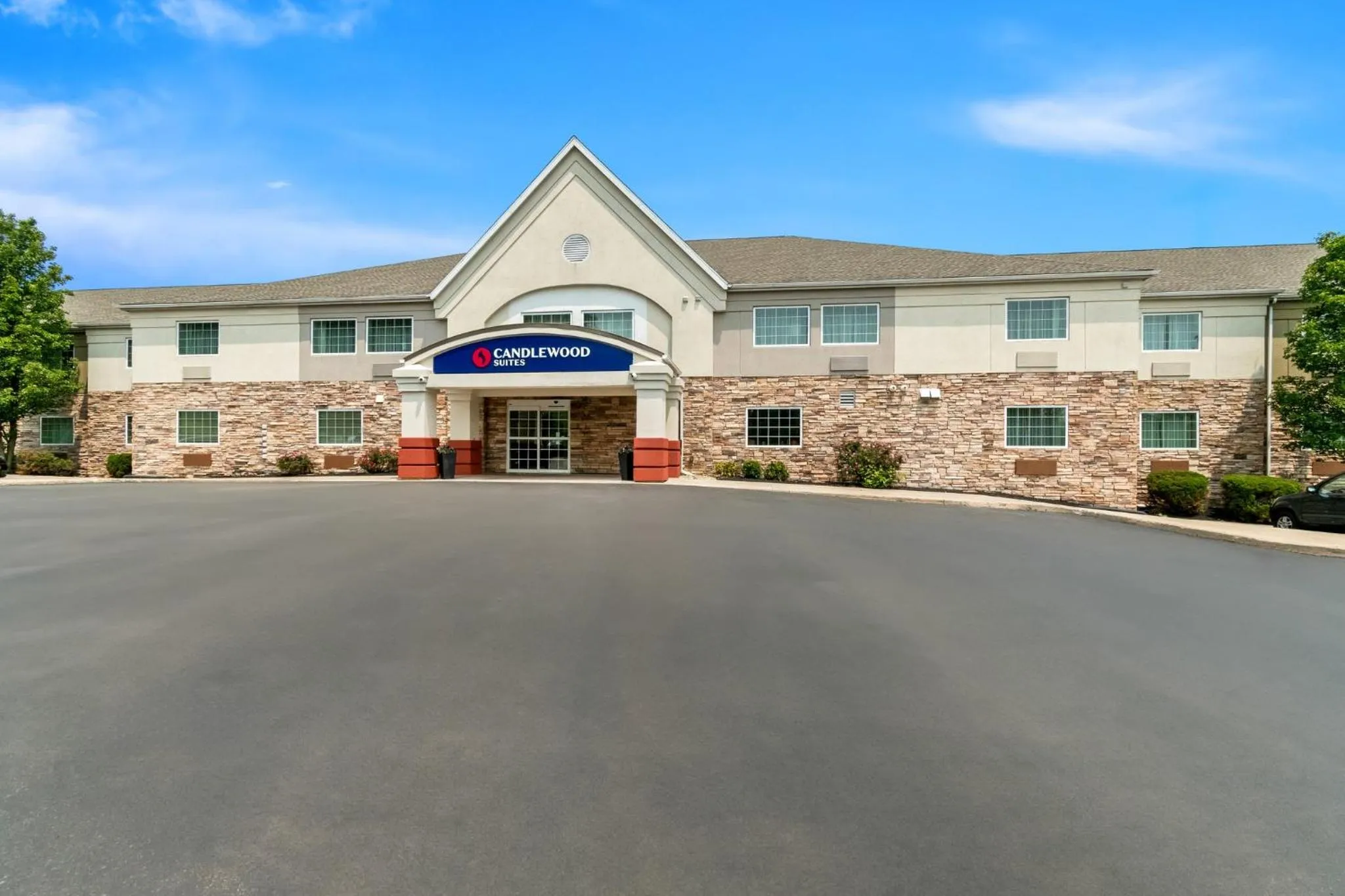 Property building in Candlewood Suites Hazleton by IHG