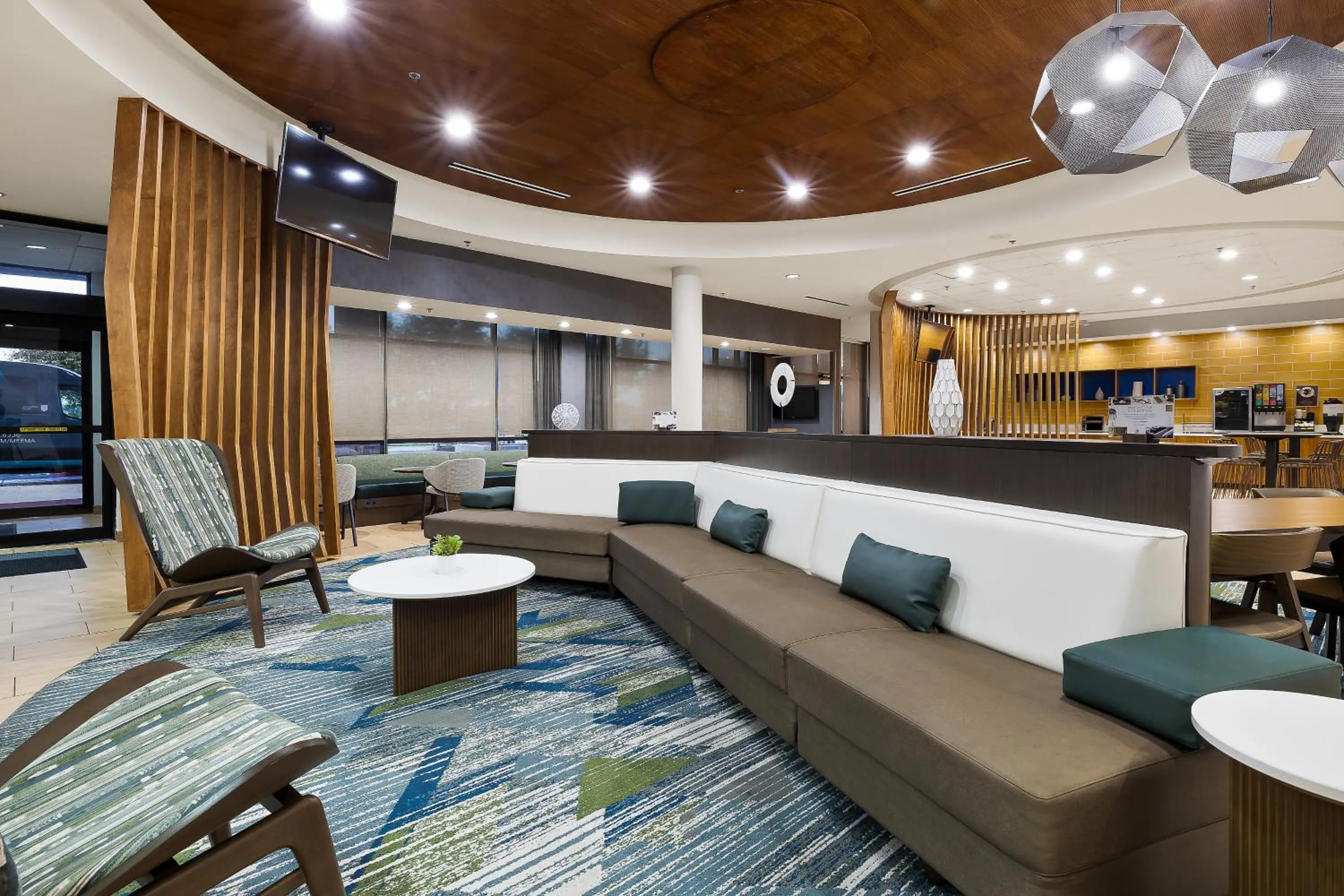 Seating area in SpringHill Suites by Marriott McAllen Convention Center