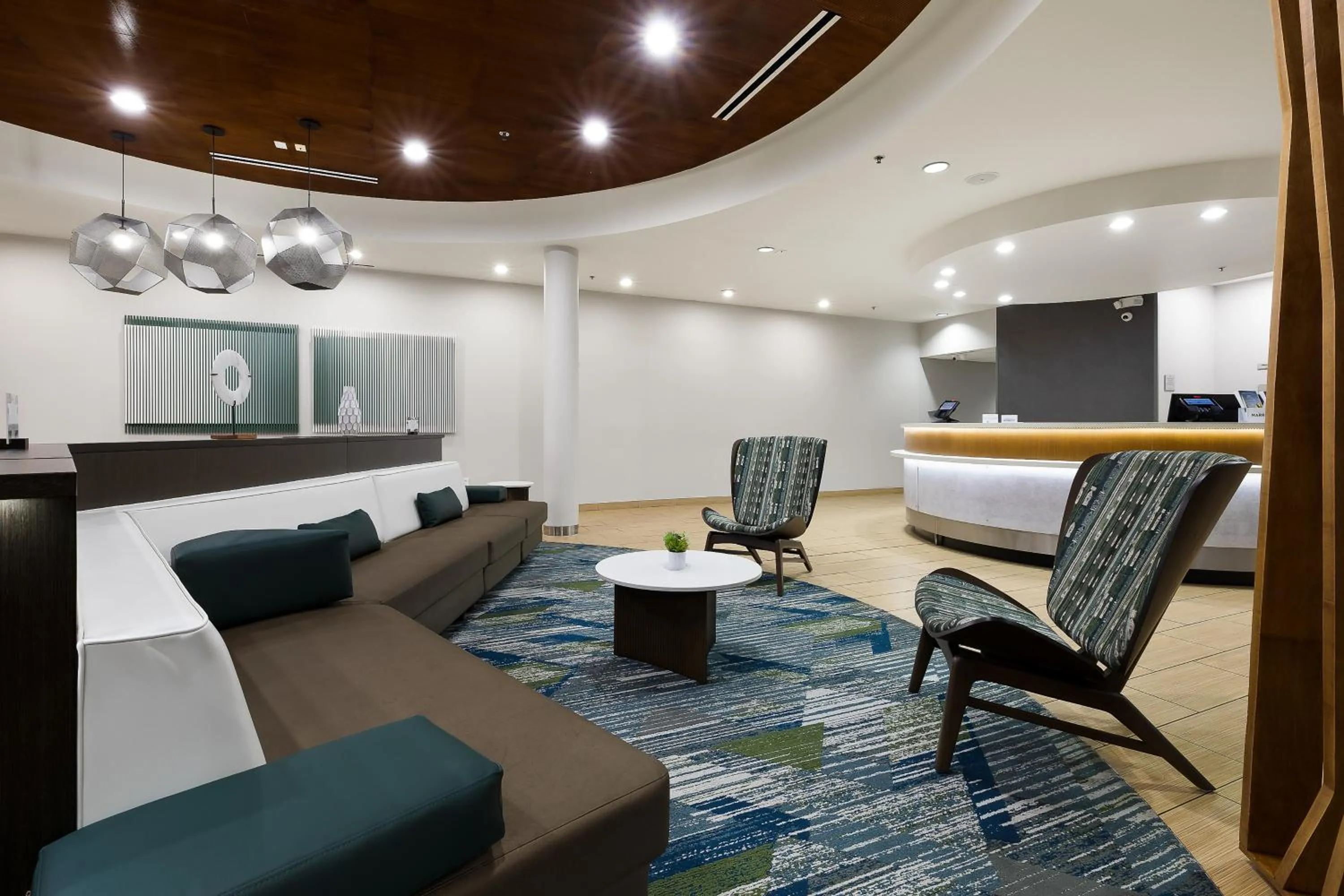 Seating area in SpringHill Suites by Marriott McAllen Convention Center