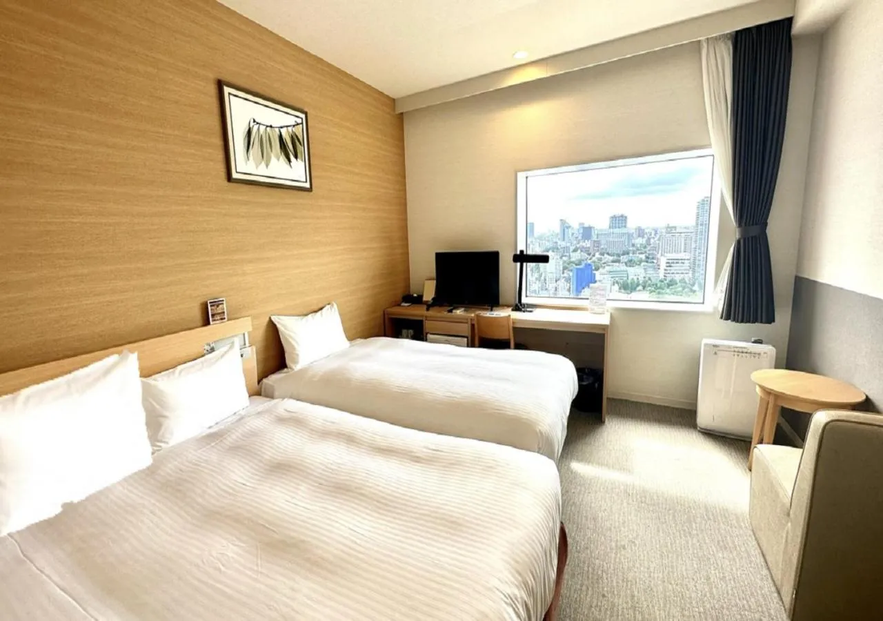 Photo of the whole room, Bed in Hotel Crown Hills Ueno Premier