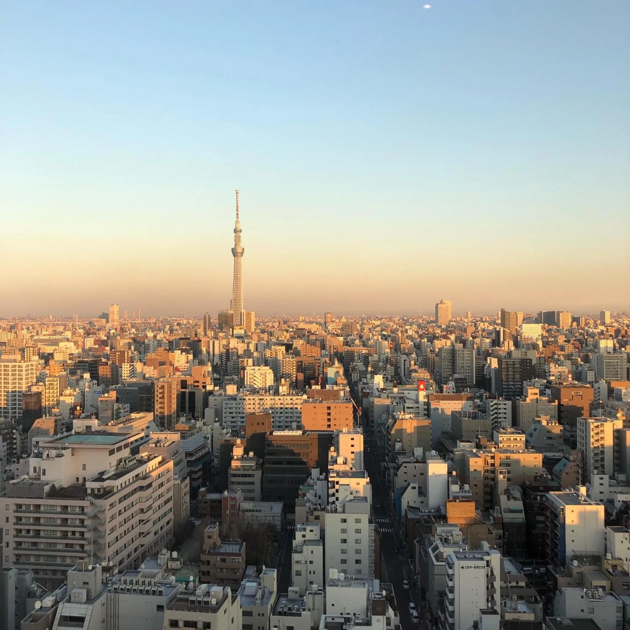 City view in Hotel Crown Hills Ueno Premier