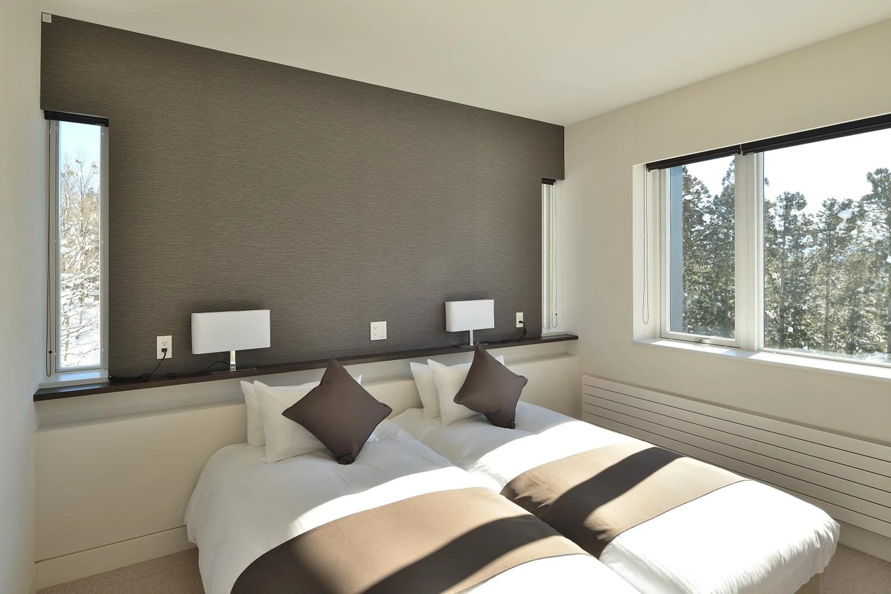 Bedroom, Bed in Mountain Side Hakuba