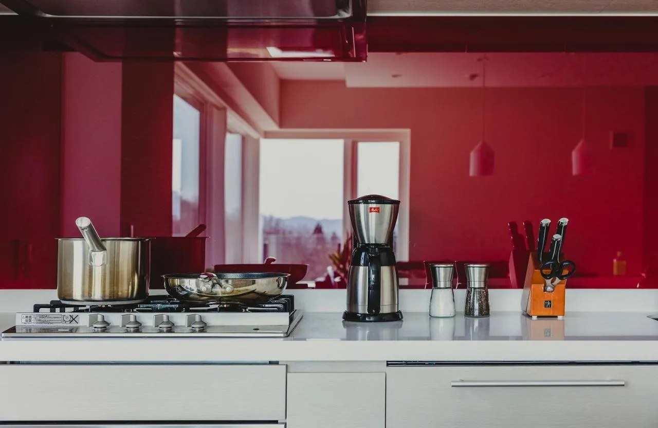 kitchen in Mountain Side Hakuba