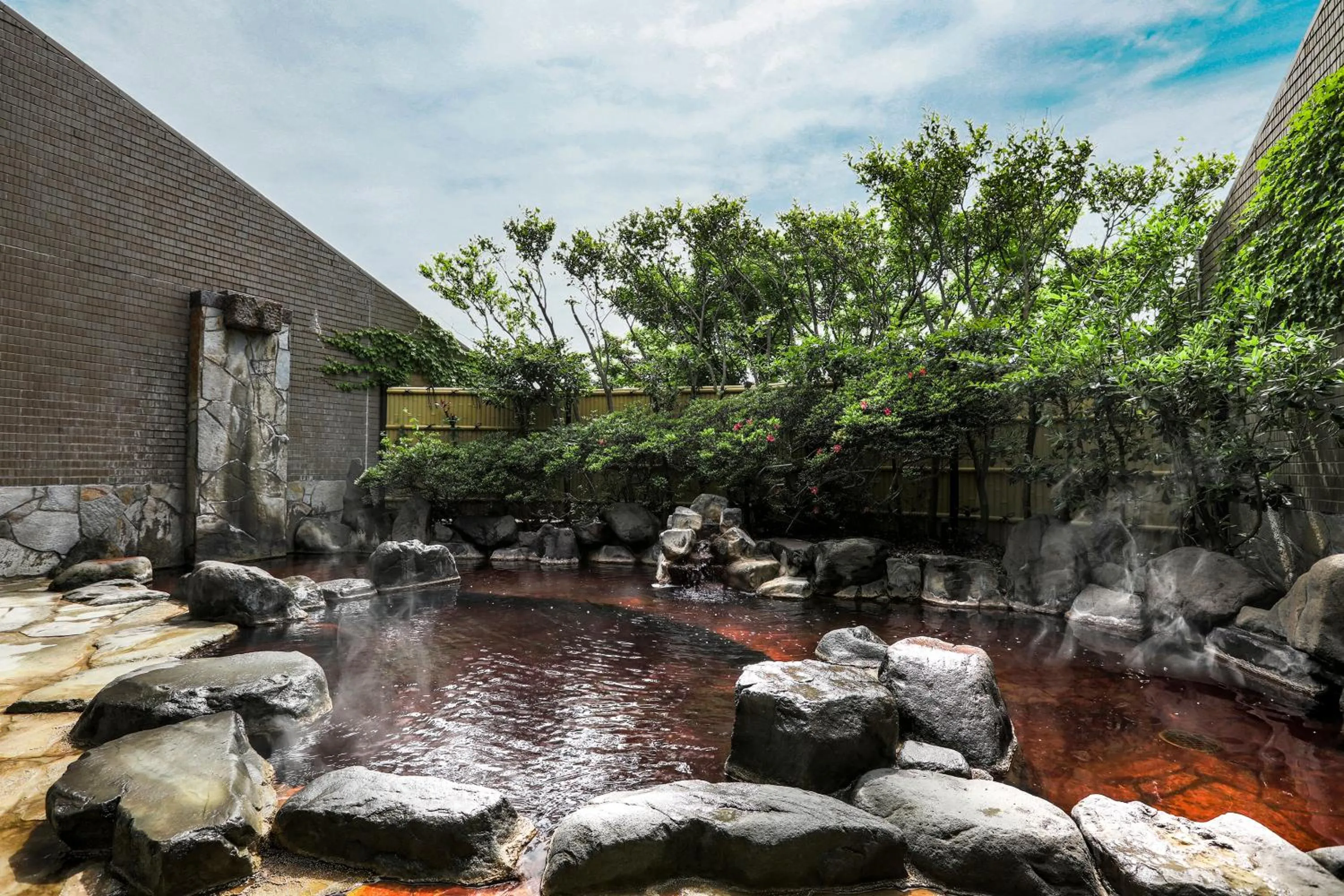 Natural landscape in Hotel Yubana